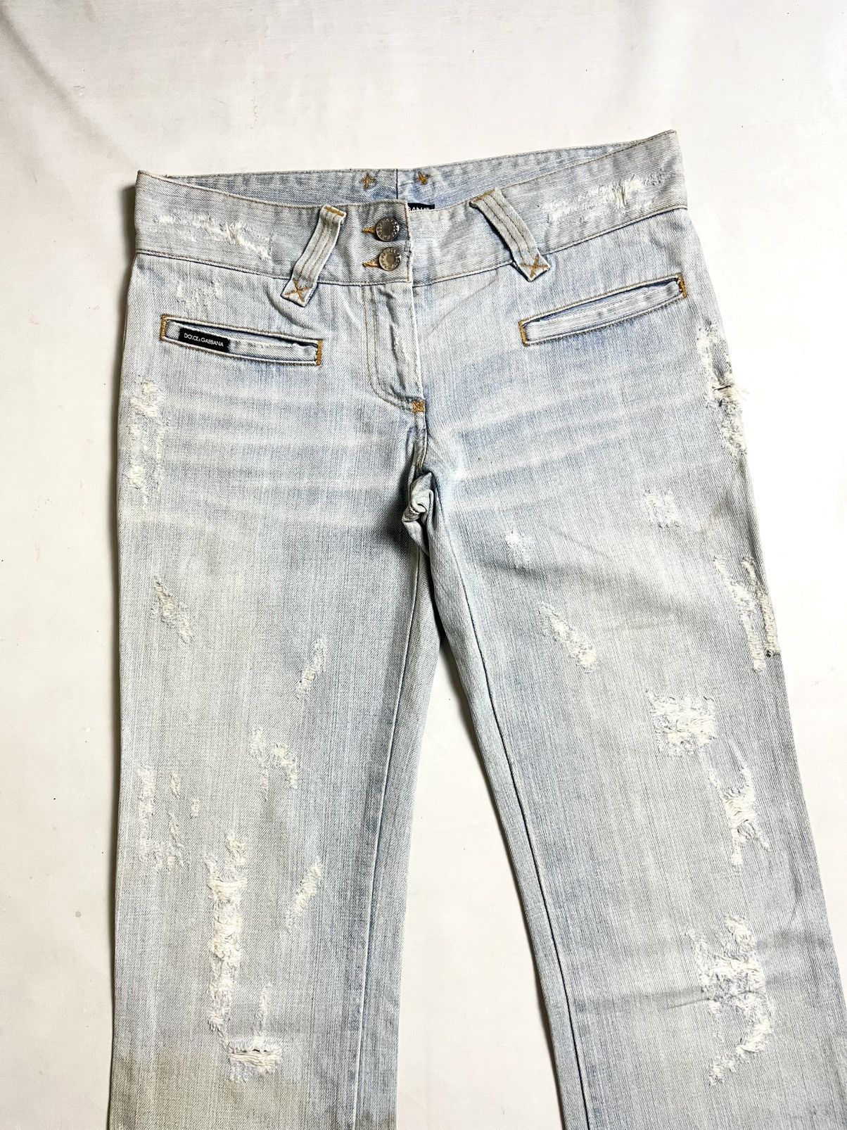Kapital 00s Dolce Gabbana Bell Botom denim pant Size US 32 / EU 48 - 2 Thumbnail