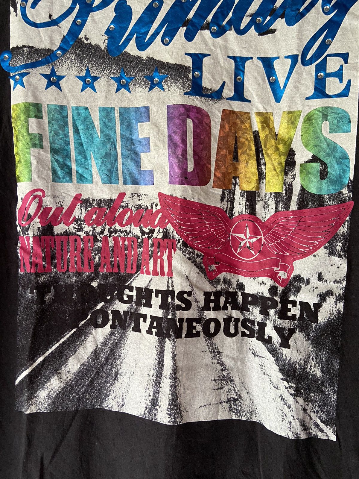 Beauty Beast × Hysteric Glamour × Japanese Brand PRIMARY LIVE FINE DAYS SORRIDERE TEE Size US M / EU 48-50 / 2 - 7 Thumbnail