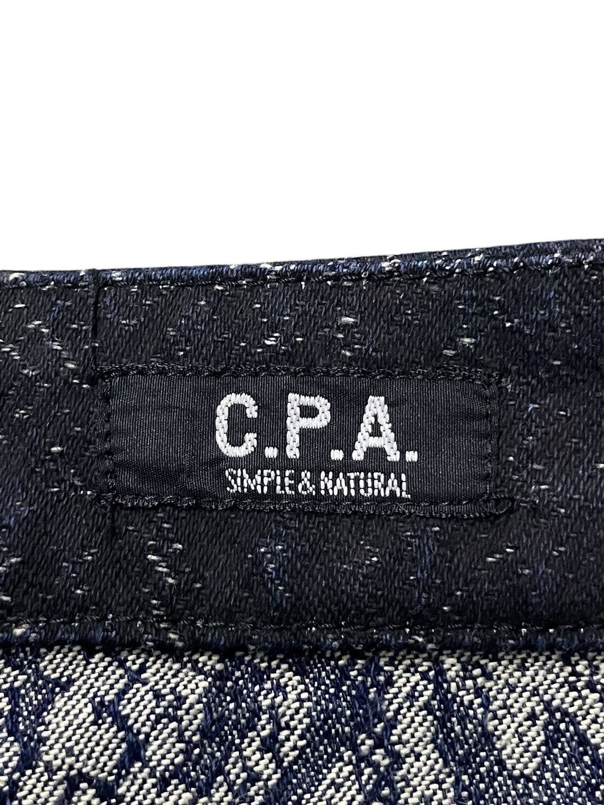 5351 POUR LES HOMMES × semanticdesign CPA Japan 🐍 Jacquard Phantom Snake Pattern Scale Flare Jeans Size US 31 - 15 Thumbnail