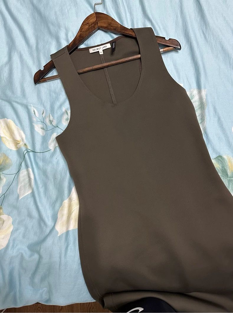 Helmut Lang HELMUT LANG sizeXS The skirt is green Size 35" - 2 Thumbnail