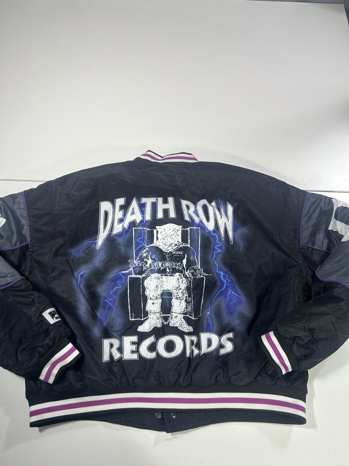 Death Row Records ladies uk 18 Death Row Records padded jacket oversized Size XXL / US 16-18 / IT 52-54 - 7 Thumbnail