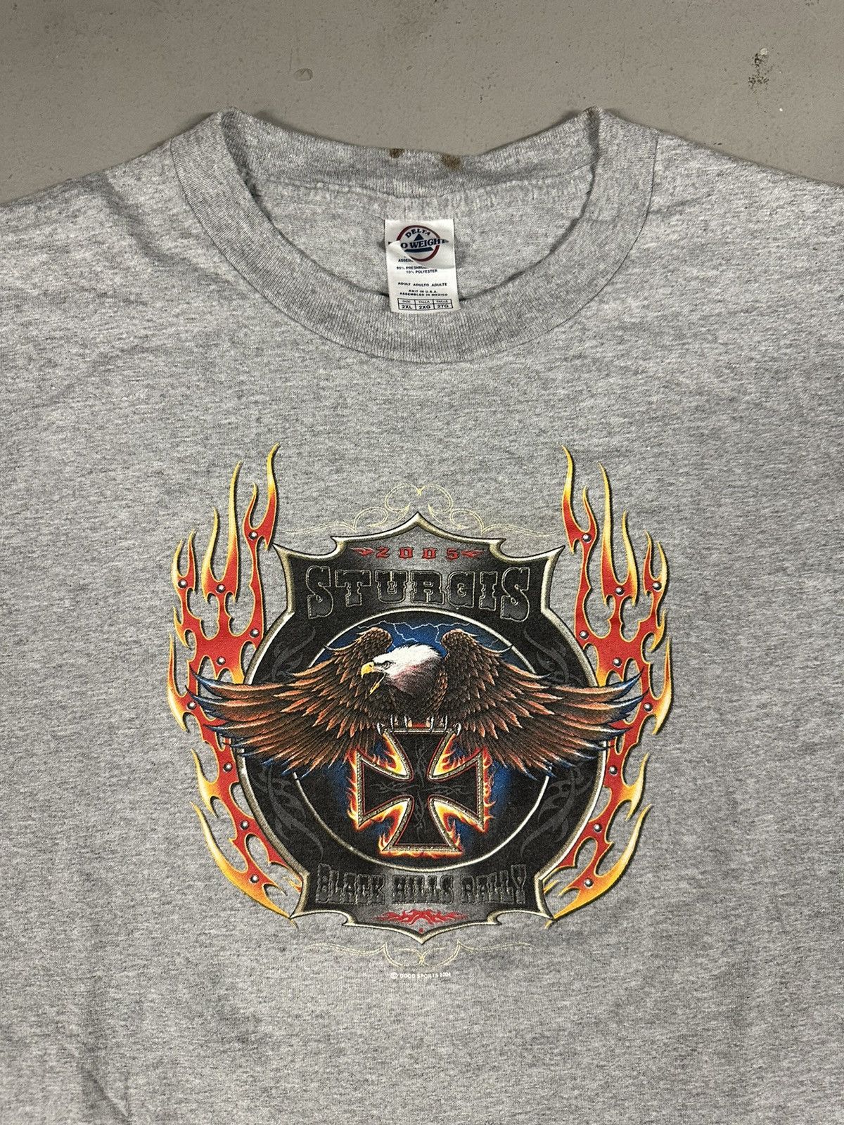 Harley Davidson × Vintage Vintage 2005 Y2K Sturgis Bike Tee Size XXL Size US XXL / EU 58 / 5 - 2 Thumbnail