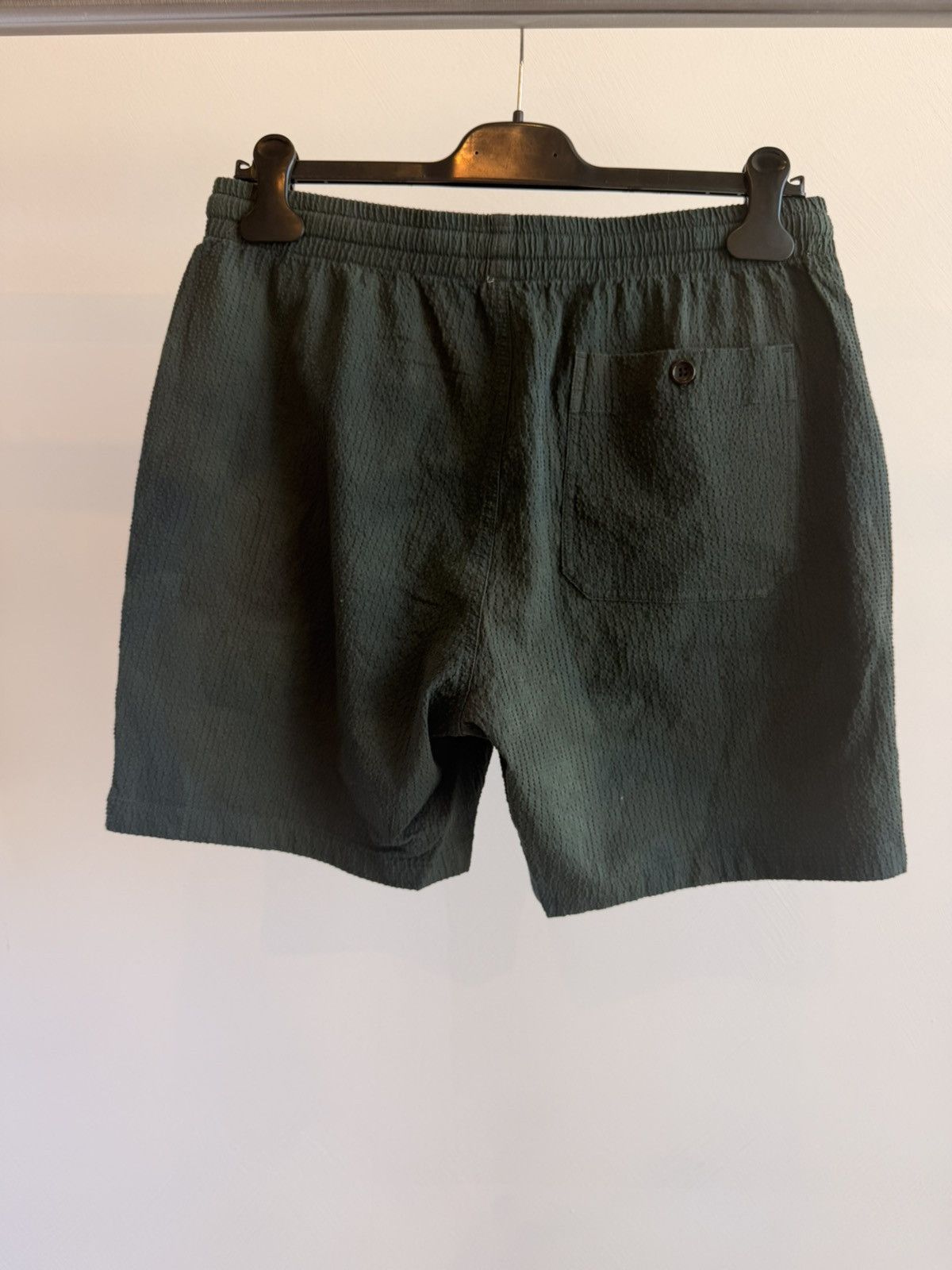 Todd Snyder TODD SNYDER Camouflage Green Textured Cotton Shorts Size M Size US 31 - 2 Thumbnail