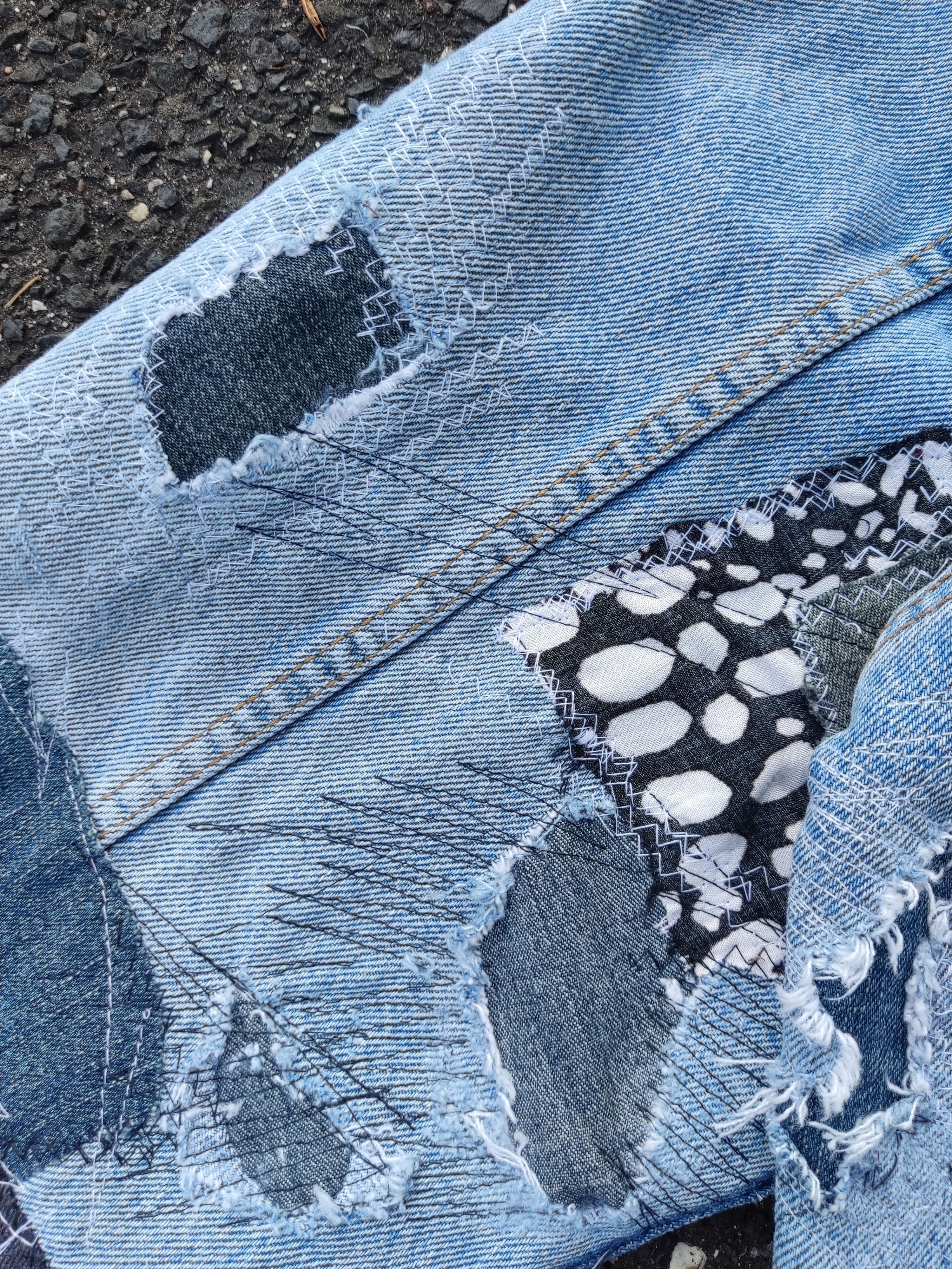 Kapital × Kapital Kountry Kapital Boro Inspired Jacket Distressed Patchwork Repaired Size US L / EU 52-54 / 3 - 11 Thumbnail