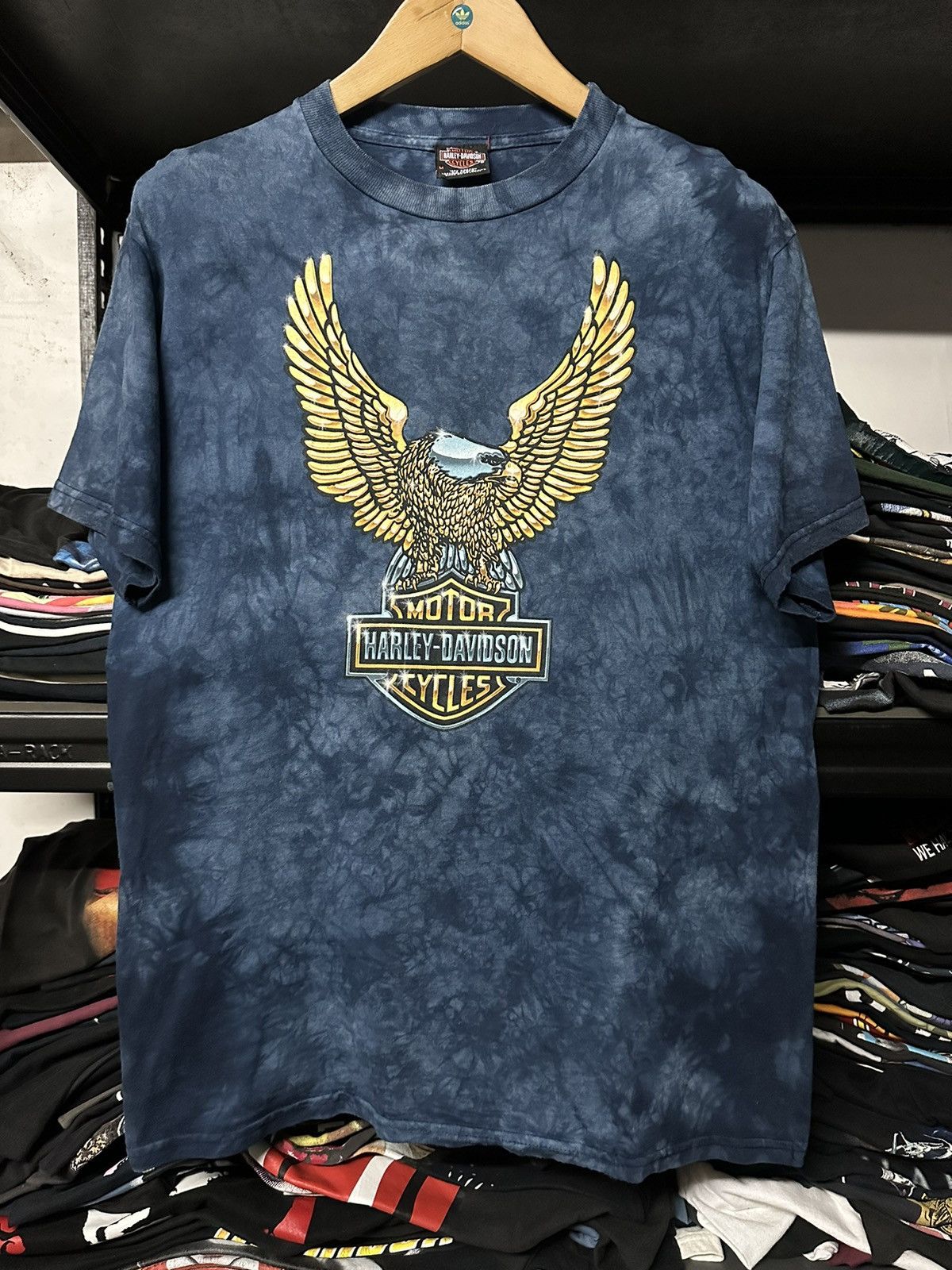 Vintage Harley Davidson Eagle Racing Tee