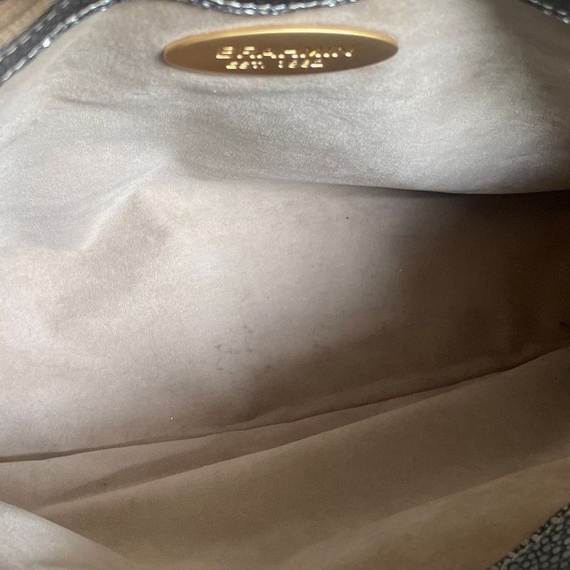 BRAHMIN Brahmin Vintage Melbourne Leather Shoulder Bag Croc Embossed Size ONE SIZE - 12 Thumbnail