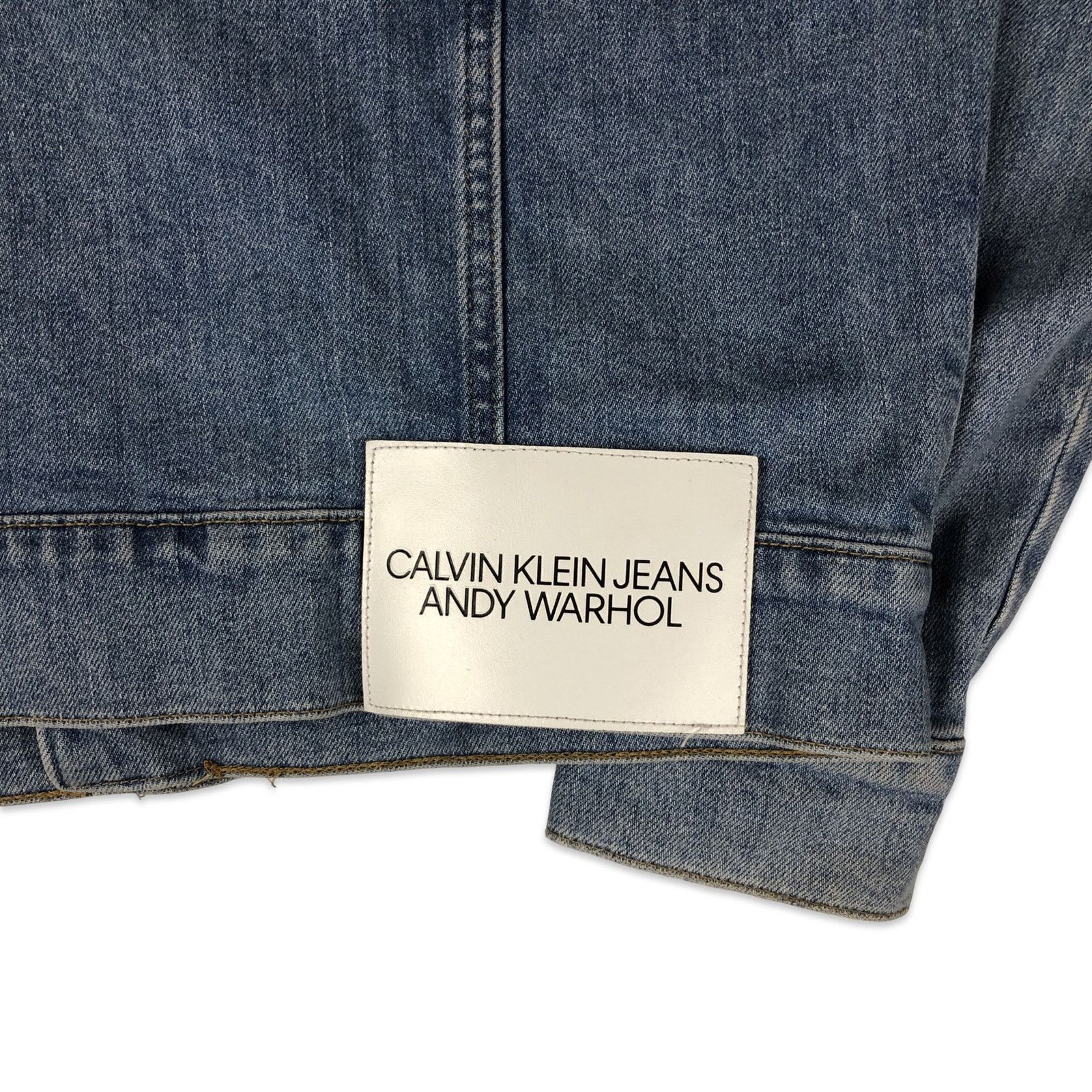 Calvin Klein × Calvin Klein 205W39NYC × Raf Simons Raf Simons Era Calvin Klein x Andy Warhol Denim Rodeo Jacket Size US S / EU 44-46 / 1 - 5 Thumbnail