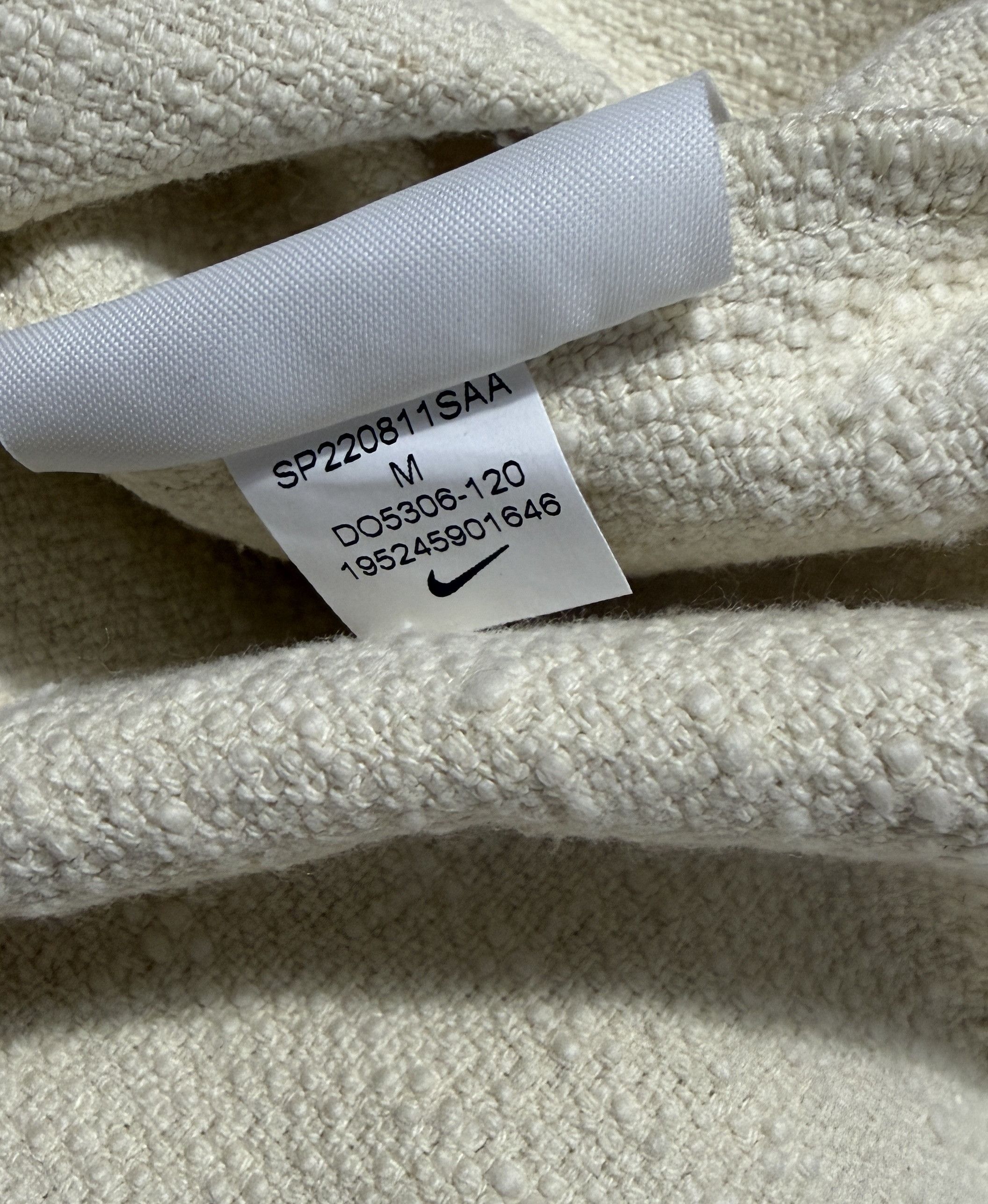 Nike × Stussy NIKE X STUSSY SWEATSHIRT HOODIE NRG BEIGE DO5306-120 M Size US M / EU 48-50 / 2 - 9 Thumbnail