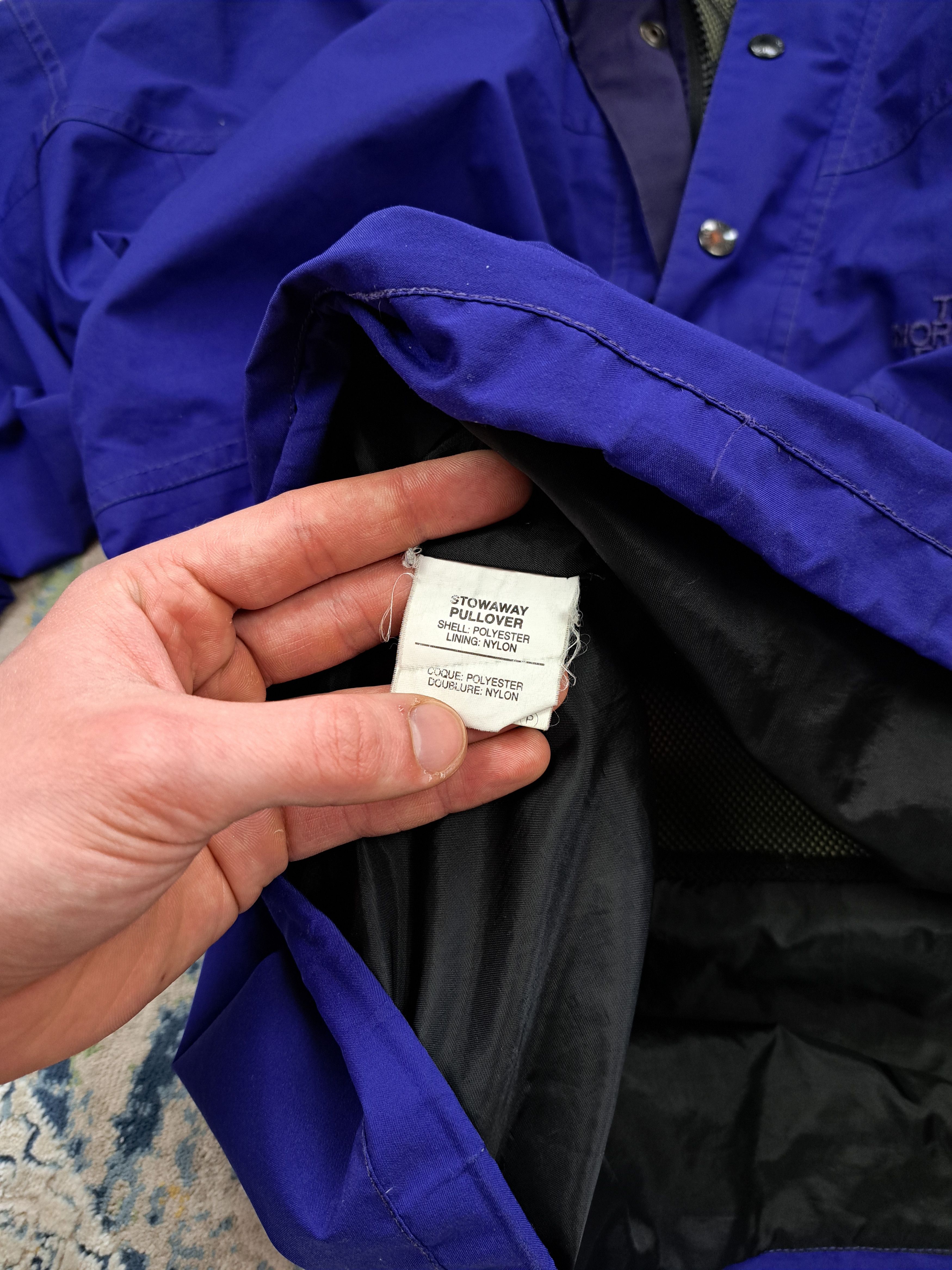 The North Face 💜 VTG 90s TNF Goretex Purple Anorak Gorpcore Outdoor Size US L / EU 52-54 / 3 - 8 Thumbnail