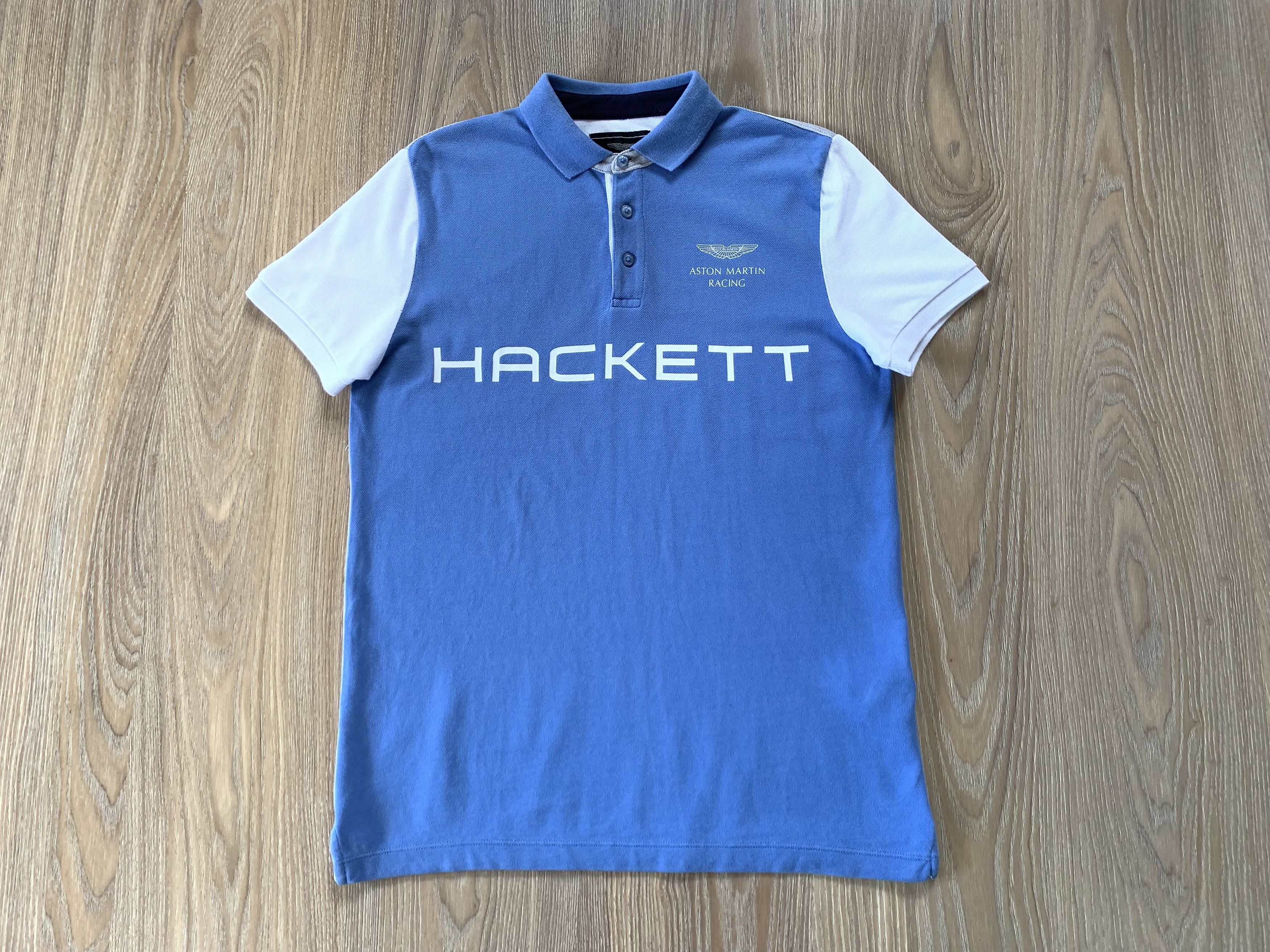 Hackett Youth Hackett Aston Martin Racing Cotton Polo T-Shirt Size US S / EU 44-46 / 1 - 2 Thumbnail