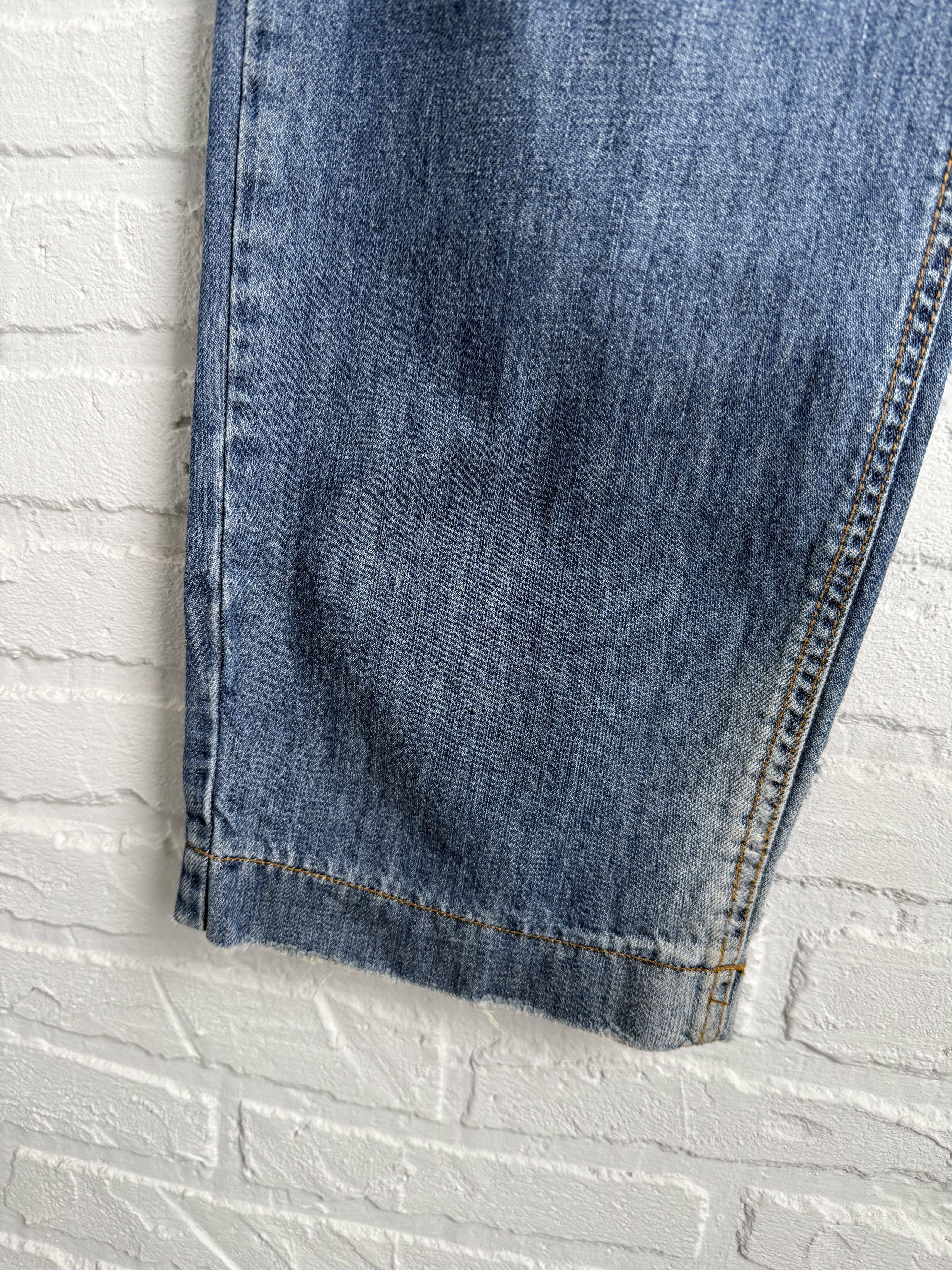 Dolce & Gabbana Vintage 2000s Dolce & Gabbana distressed jeans peace logo Size US 36 / EU 52 - 11 Thumbnail