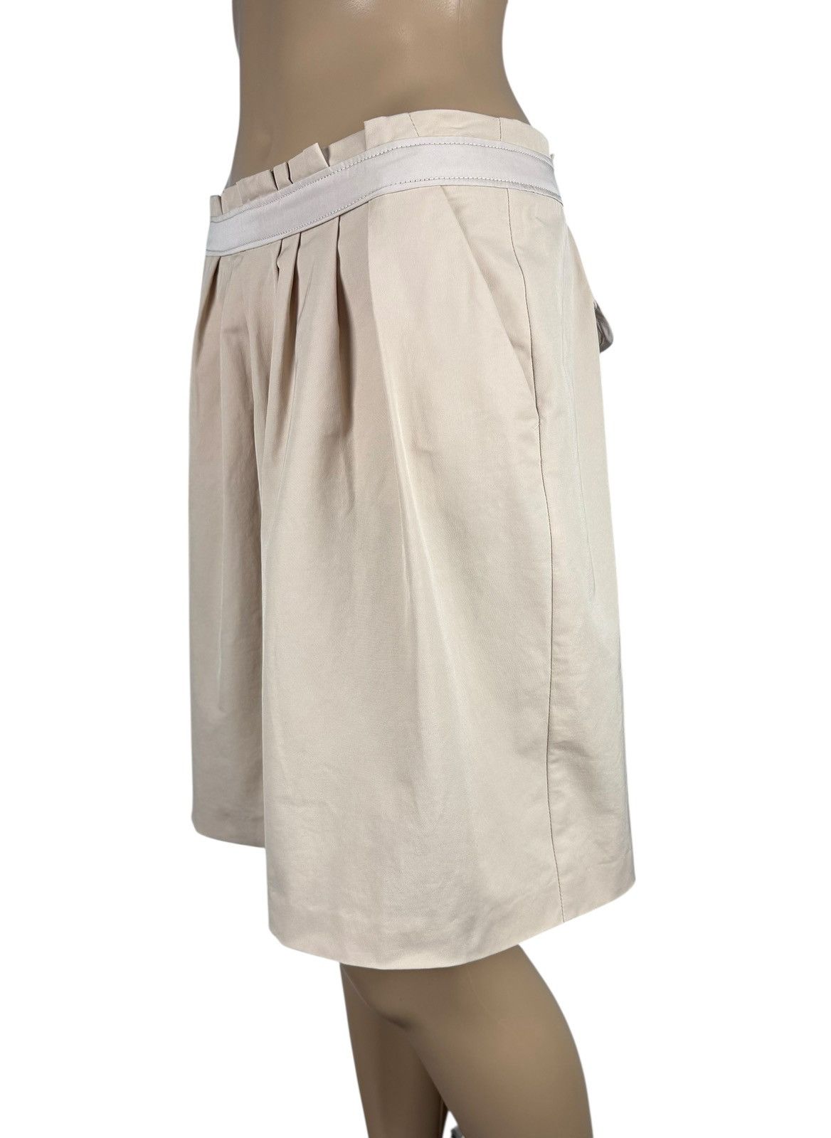 DOROTHEE SCHUMACHER Schumacher Pleated Cotton Skirt Midi size M Size 30" / US 8 / IT 44 - 4 Thumbnail