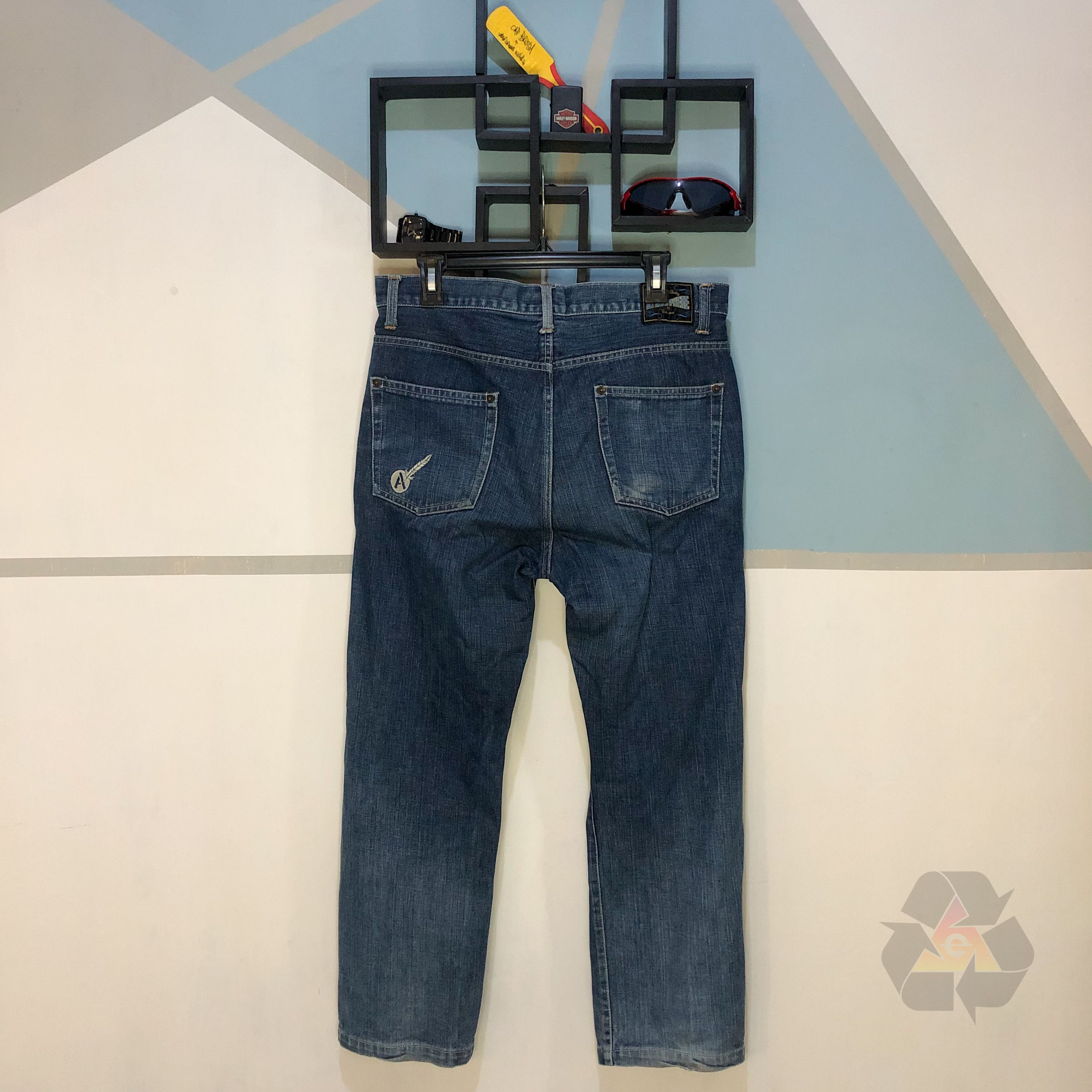 Japanese Brand × atmos Vintage Atmos Phere Denim Jeans 2010 Y2K Size US 29 - 15 Thumbnail