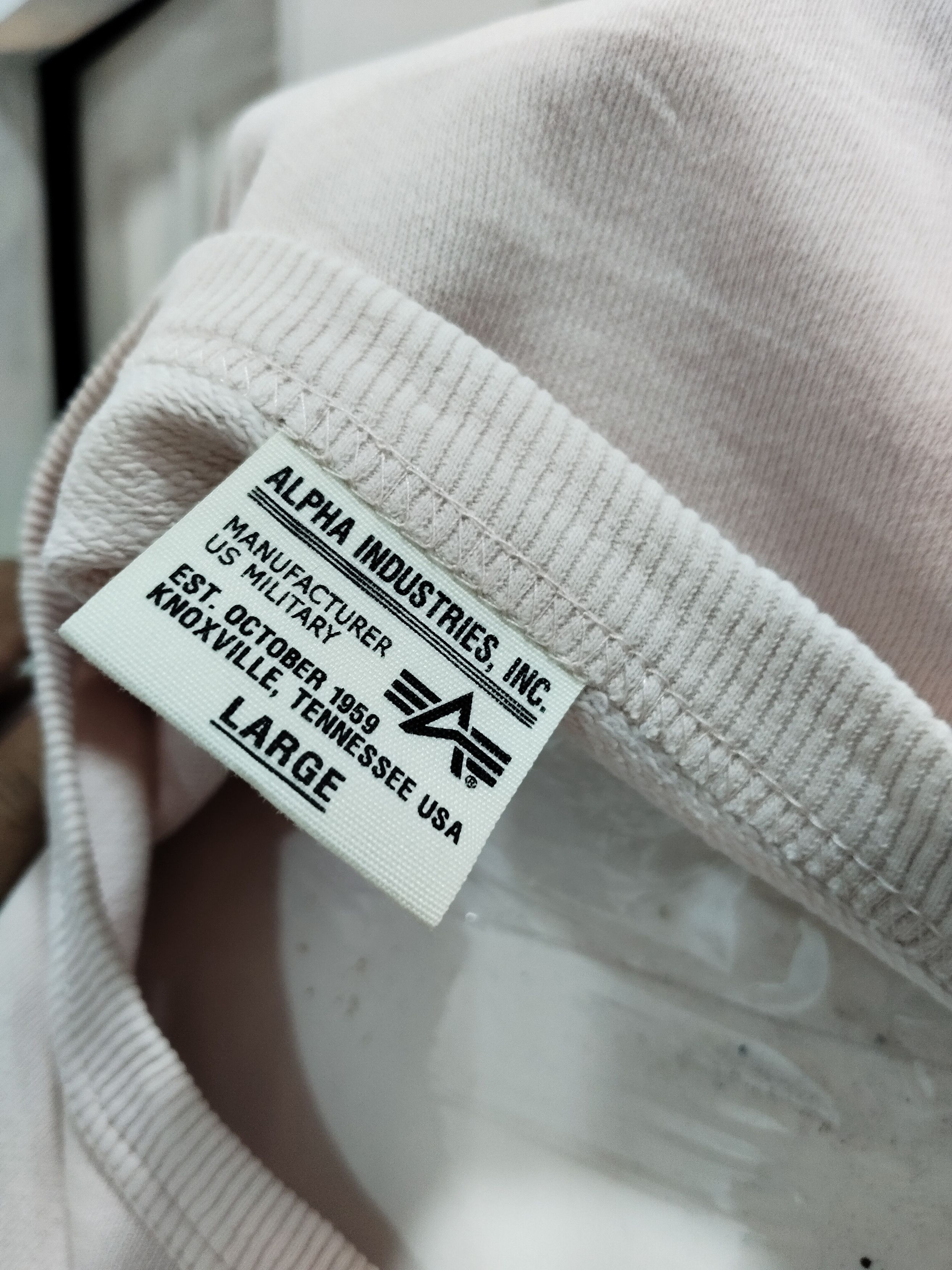 Alpha Industries × Avirex Alpha Industries Pocket Sweatshirt Size US L / EU 52-54 / 3 - 5 Thumbnail