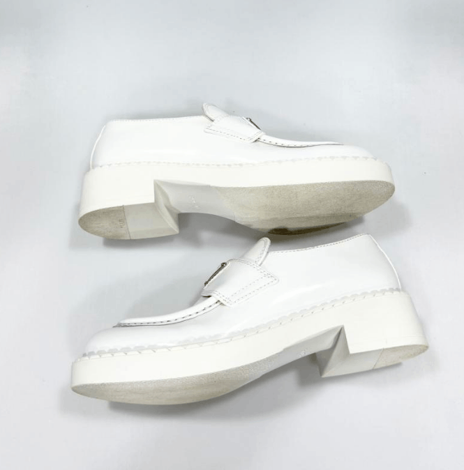 Prada Prada round toe slip-on loafers Size US 6.5 / IT 36.5 - 2 Thumbnail