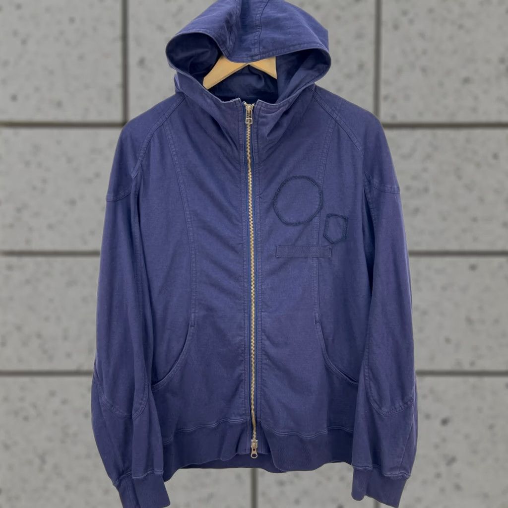 Tsumori Chisato Tsumori Chisato Hoodie Jacket Navy Zip Vintage Men's M 外 Size US M / EU 48-50 / 2 - 1 Thumbnail
