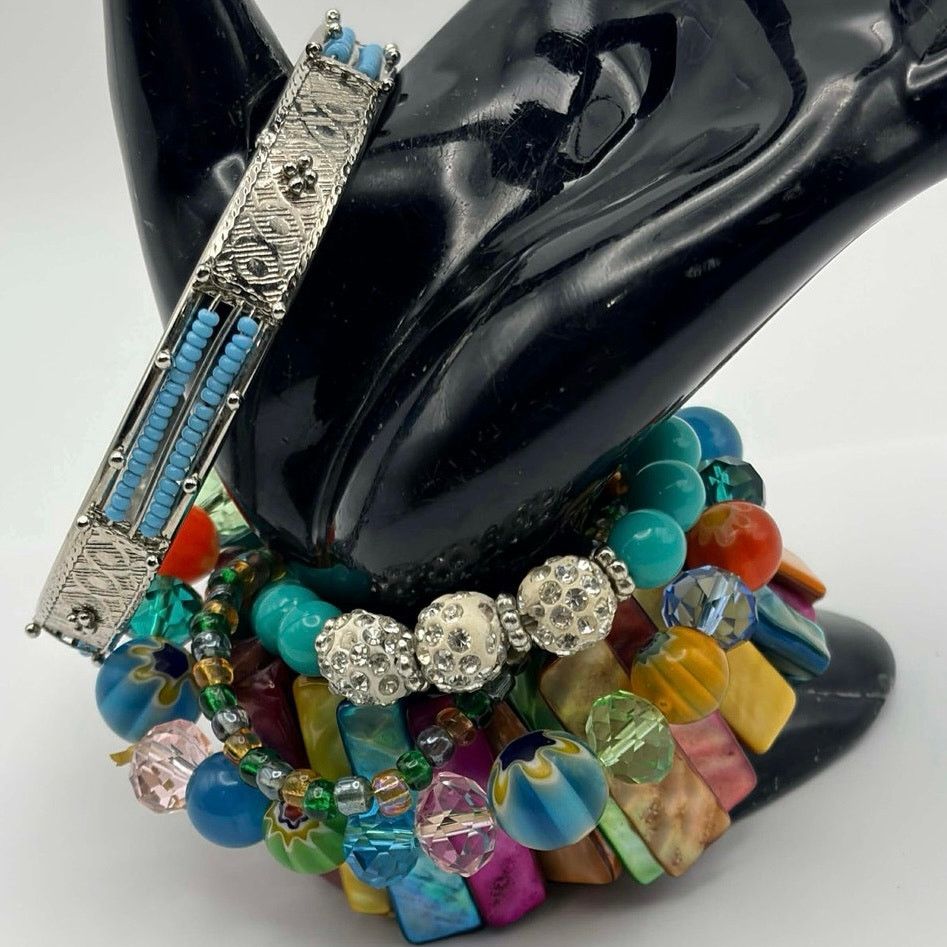 Other Blue & Yellow Bracelet Bundle Size ONE SIZE - 2 Thumbnail