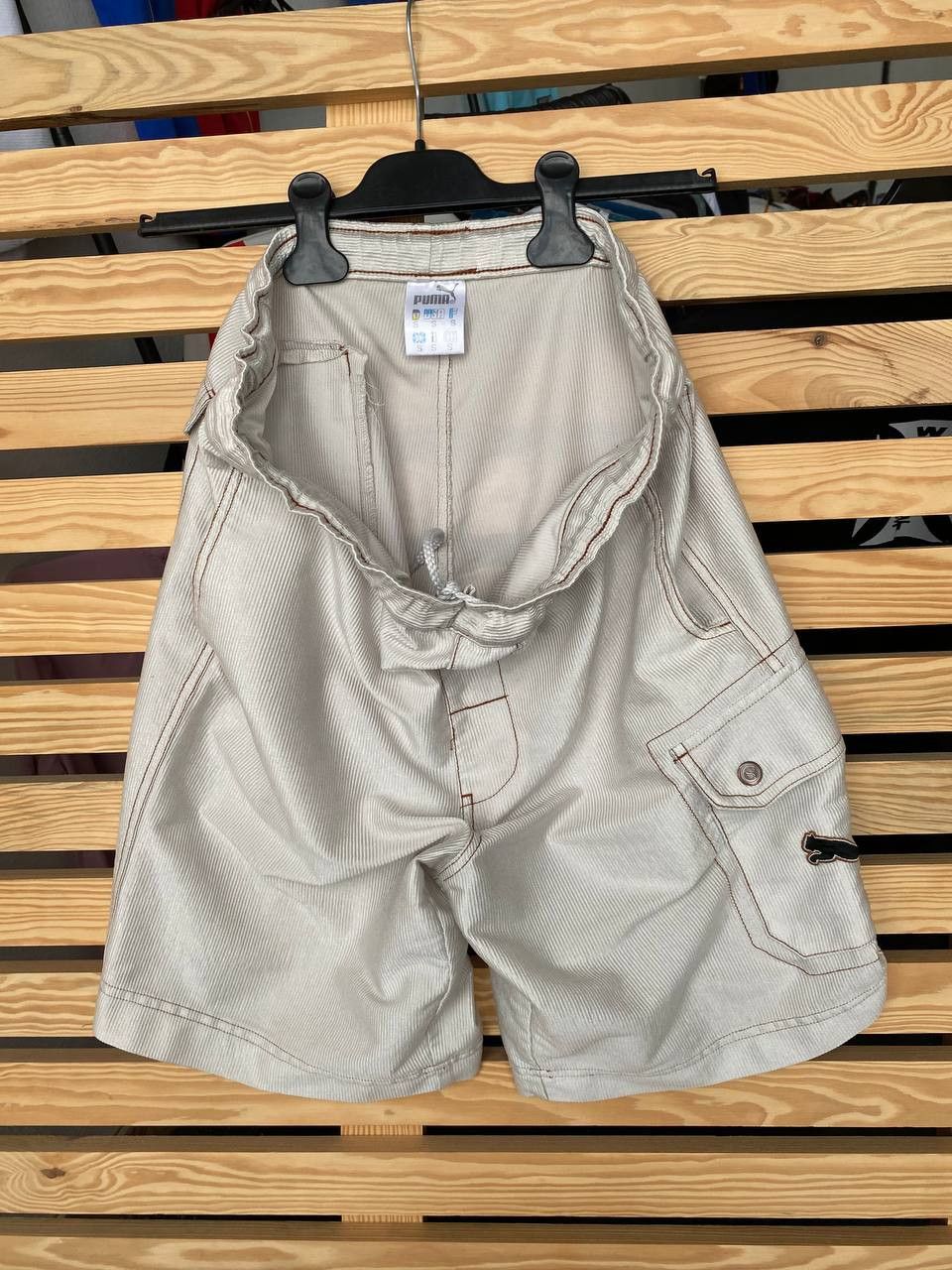 Puma Vintage Puma Cargo Baggy Shorts 90s Size US 30 / EU 46 - 2 Thumbnail
