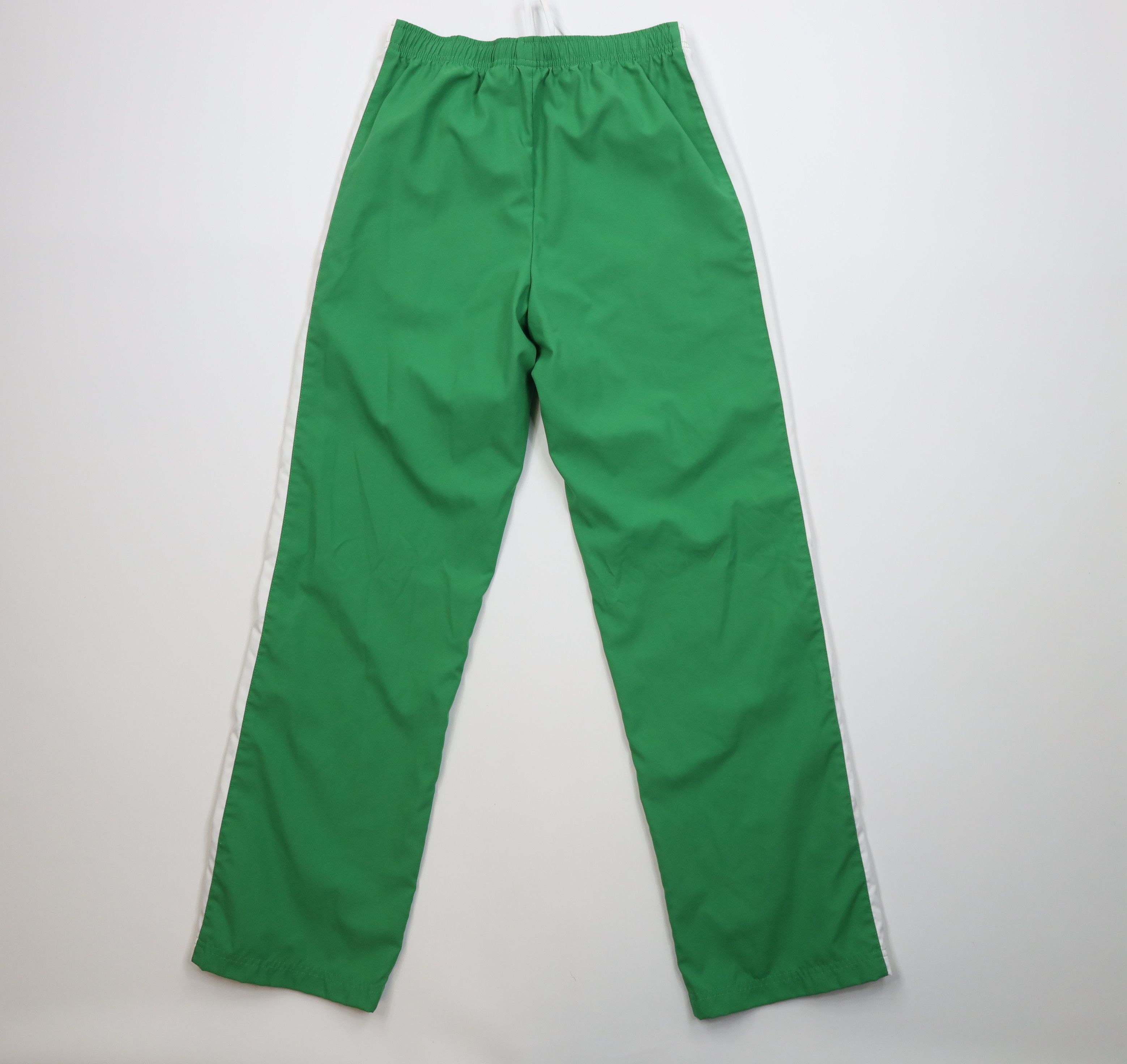 Nike Vintage Y2K Nike Mini Swoosh Babydoll Flared Pants Green Size 26" / US 2 / IT 38 - 10 Thumbnail