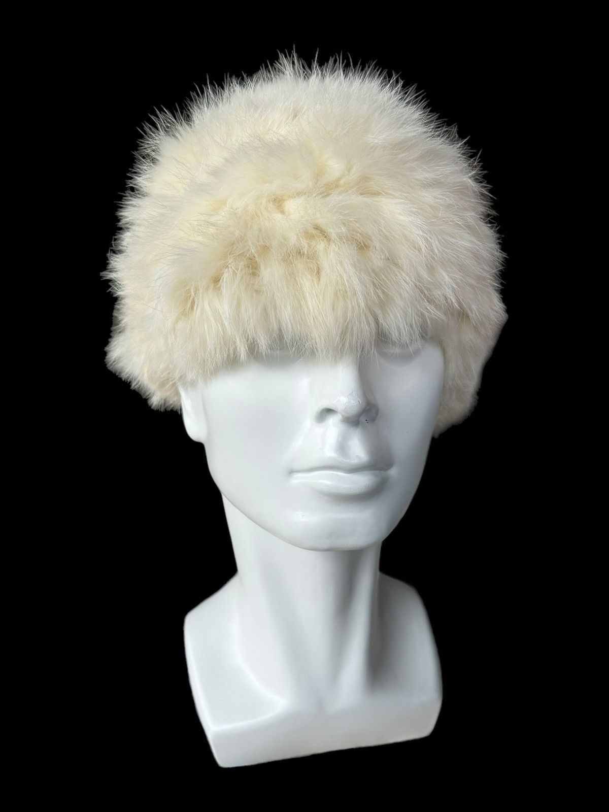 Japanese Brand × Kapital × Vintage Japanese Punk Bondage Style Mohair fur Fake Hair Beanie Hat Size ONE SIZE - 2 Thumbnail