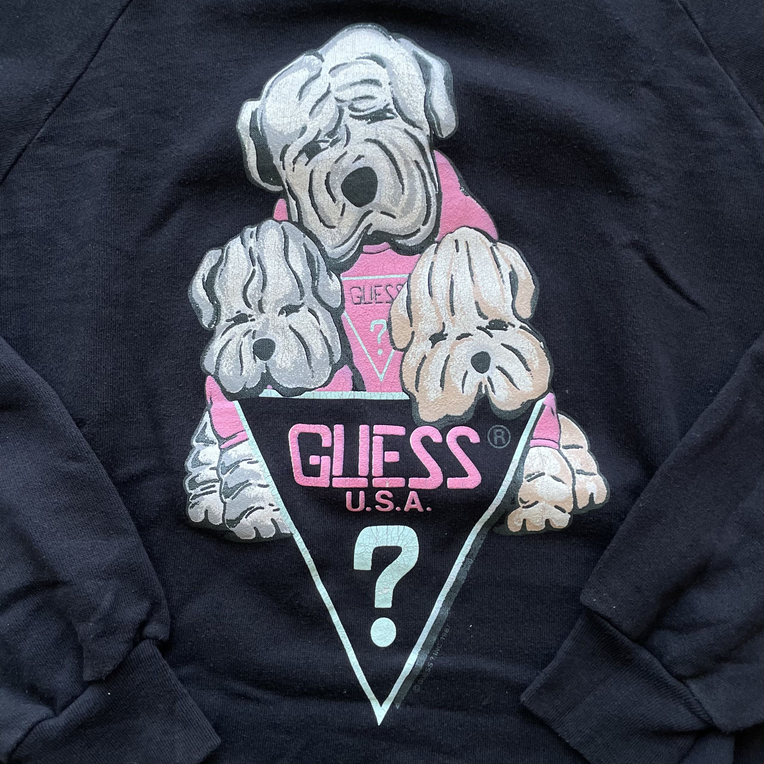 Guess Vintage Guess Jeans Crewneck 1987 Size US L / EU 52-54 / 3 - 2 Thumbnail