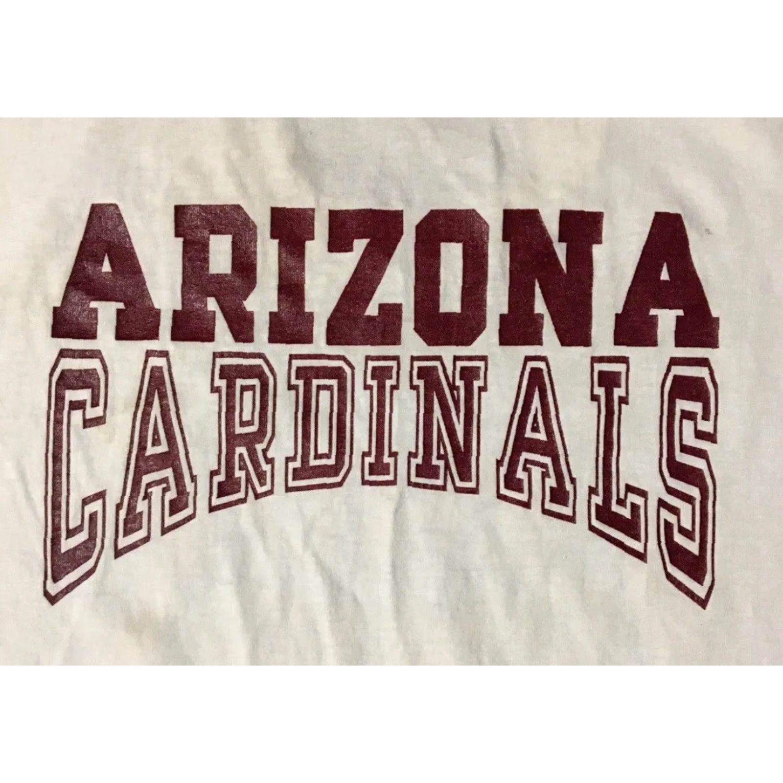 Vintage VINTAGE 90s Arizona Cardinals End Zone Faded Distress Skull Shirt M Football Grunge Size US M / EU 48-50 / 2 - 4 Thumbnail