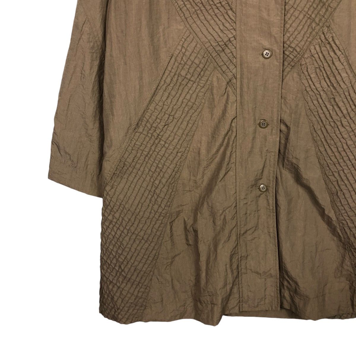 Japanese Brand 🔥VINTAGE CHORE LONG JACKET MANA PLEATED ISSEY MIYAKE Size US M / EU 48-50 / 2 - 6 Thumbnail