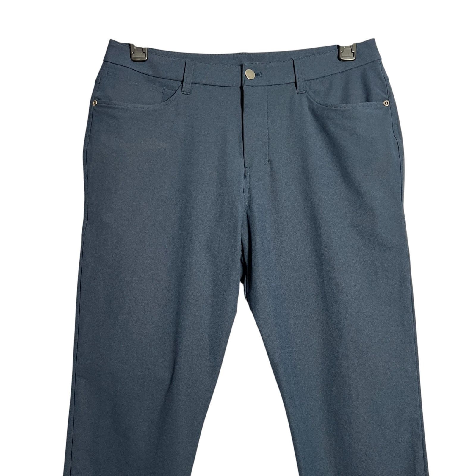 Lululemon Lululemon ABC Slim Chino Navy Square Dot 32x29 Size US 32 / EU 48 - 5 Thumbnail
