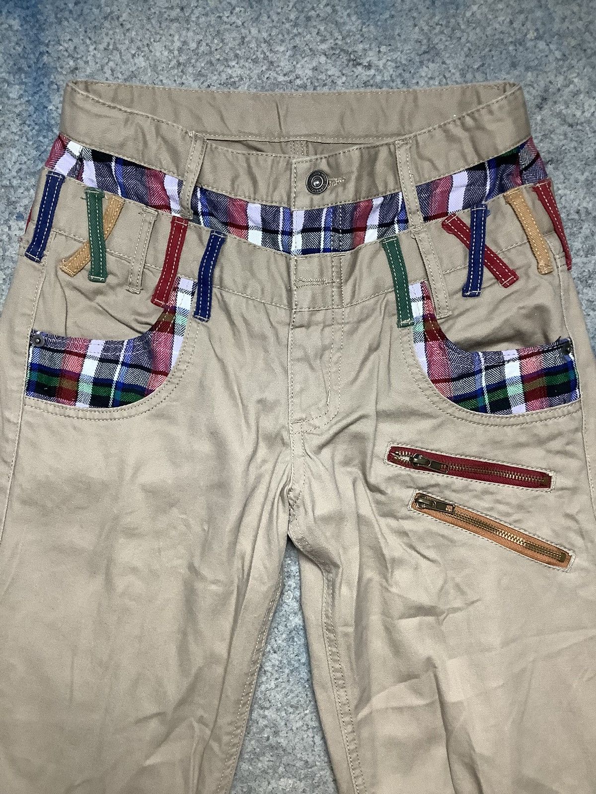 If Six Was Nine × Japanese Brand × Le Grande Bleu (L.G.B.) Japanese Brand YKK Zipper Double Waist Pants Size US 28 / EU 44 - 2 Thumbnail