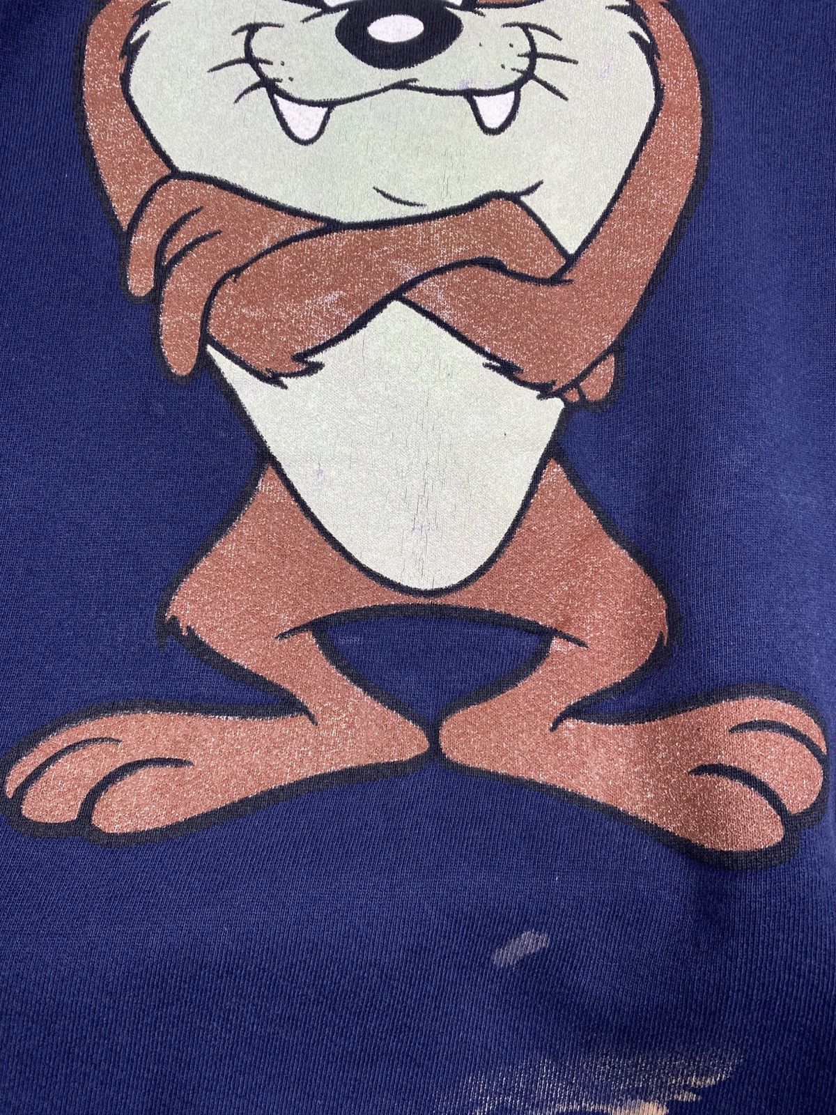Warner Bros Taz Tasmanian Devil Warner Bros Distressed Sweatshirt USA Size US XXL / EU 58 / 5 - 8 Thumbnail