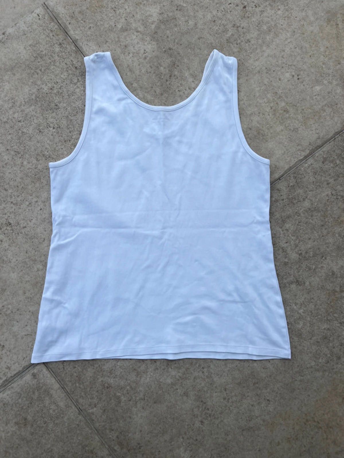 Lands' End Lands’ End White Vest (Women’s) Size M / US 6-8 / IT 42-44 - 5 Thumbnail