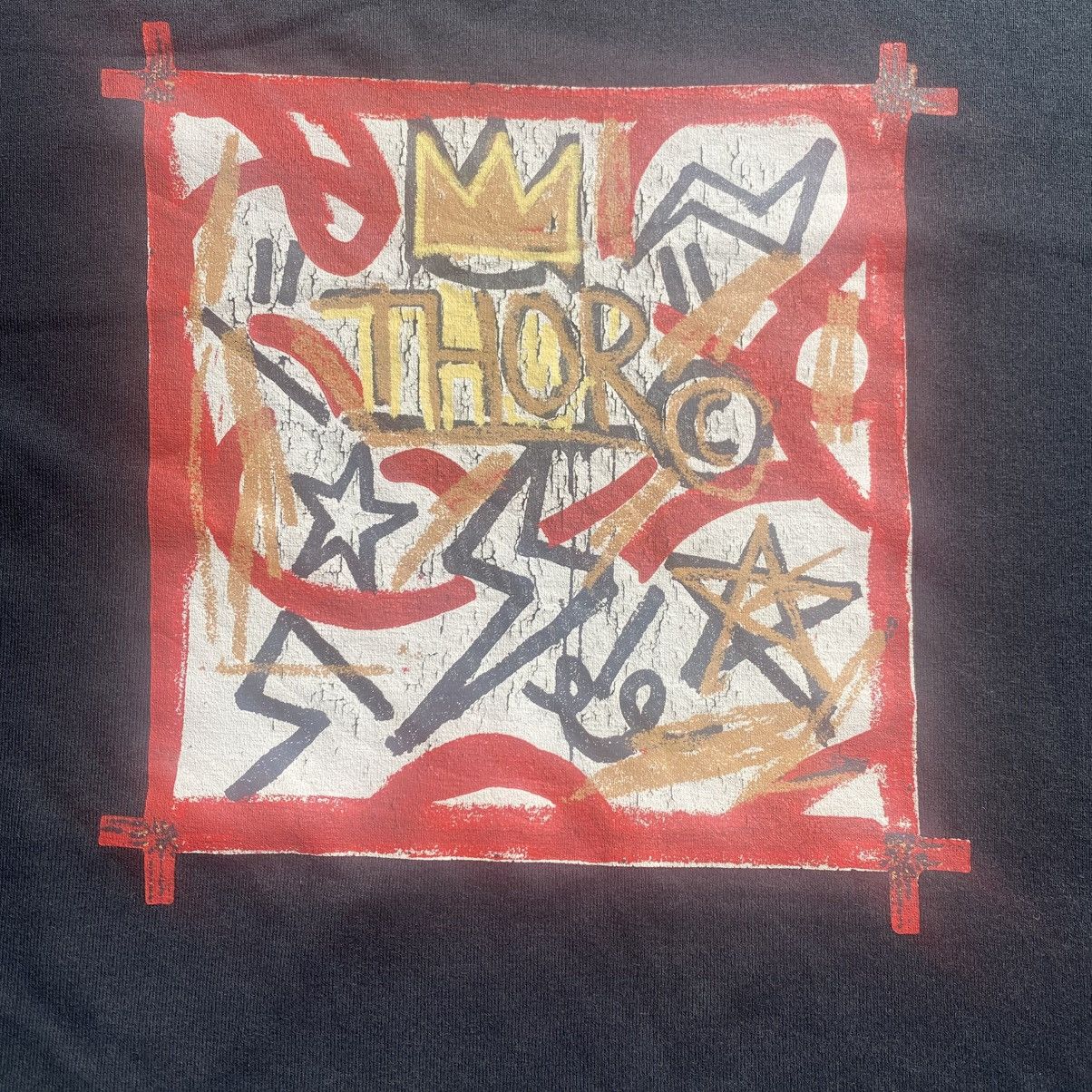 Jean-Michel Basquiat × Vintage Vtg 90' Jeans Michel Basquat Thor Art Haring warhol Size US XL / EU 56 / 4 - 3 Thumbnail