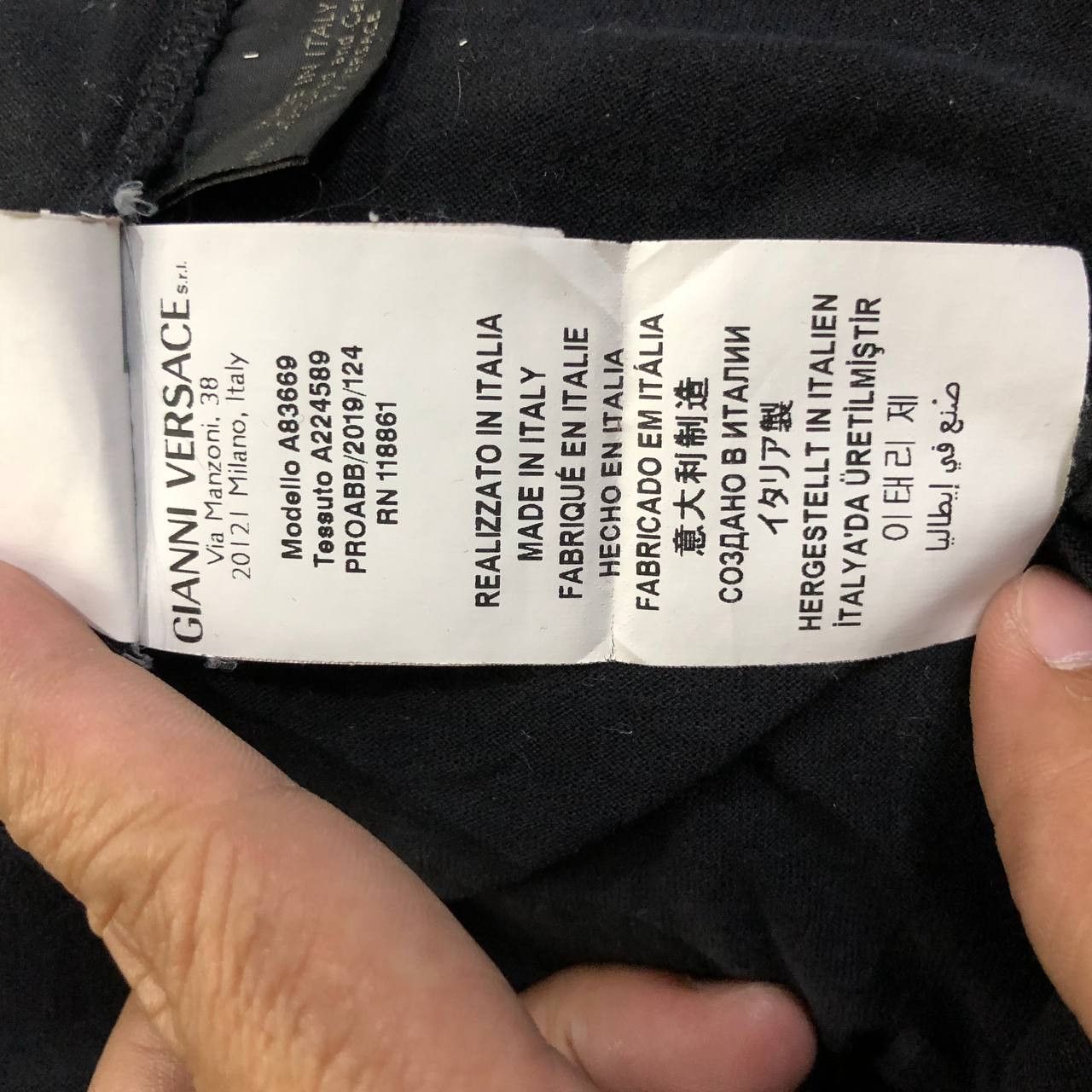 Versace Versace Medusa Head Tee Size US L / EU 52-54 / 3 - 9 Thumbnail