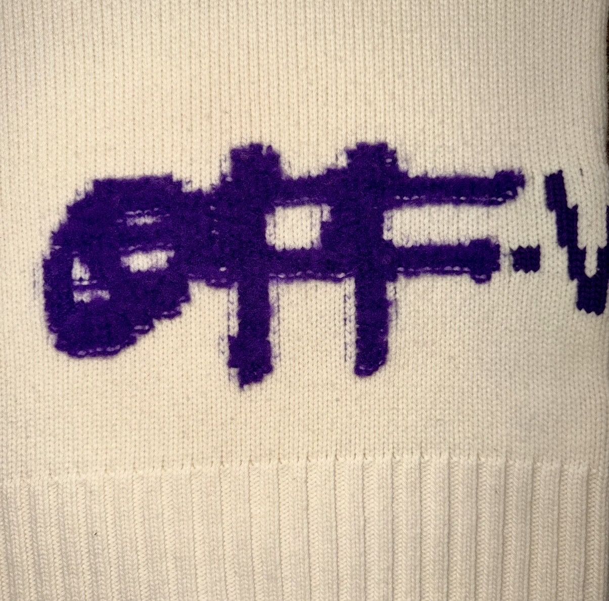 Off-White OFF-WHITE WOOL SWEATER Size S / US 4 / IT 40 - 4 Thumbnail