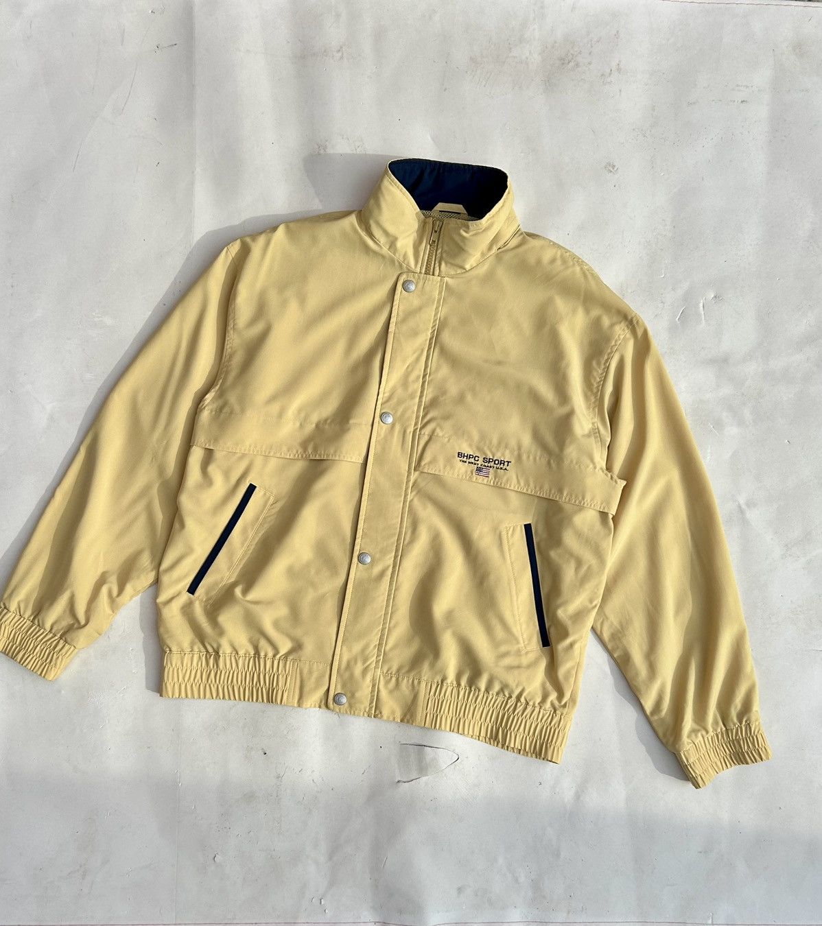 Vintage Vintage Polo Club Beverly Hills Light Zipper Jacket Size US L / EU 52-54 / 3 - 2 Thumbnail
