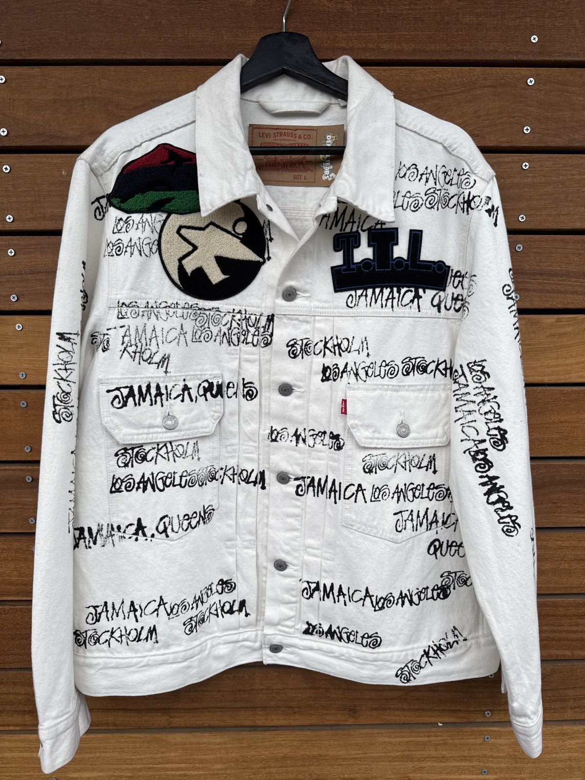 Levi's × Stussy Stüssy x Denim Tears x Our Legacy TTL Denim Jacket Size US L / EU 52-54 / 3 - 1 Thumbnail