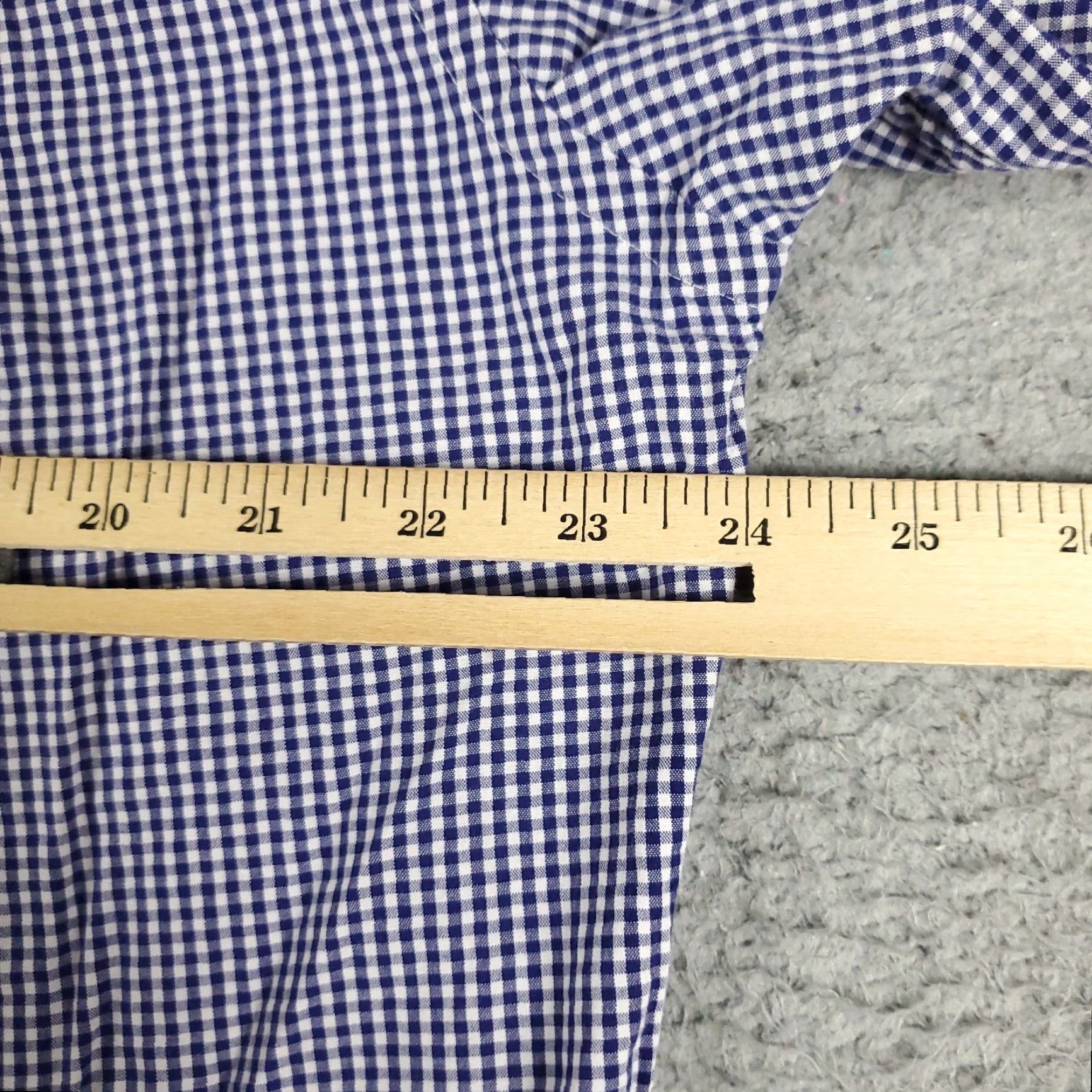 Tommy Hilfiger VINTAGE? No. Tommy Hilfiger Shirt Mens Large Blue Check Casual Button-Up Long Sleeve Size US L / EU 52-54 / 3 - 5 Thumbnail