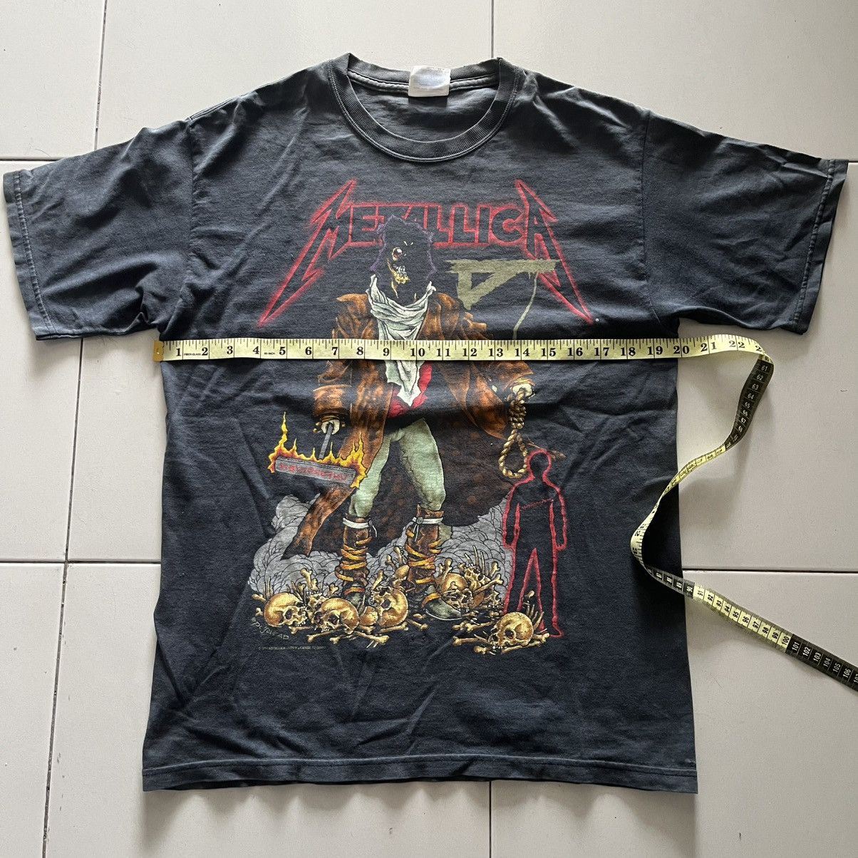 Metallica Metallica 1994 pushead unforgiven Size US M / EU 48-50 / 2 - 8 Thumbnail