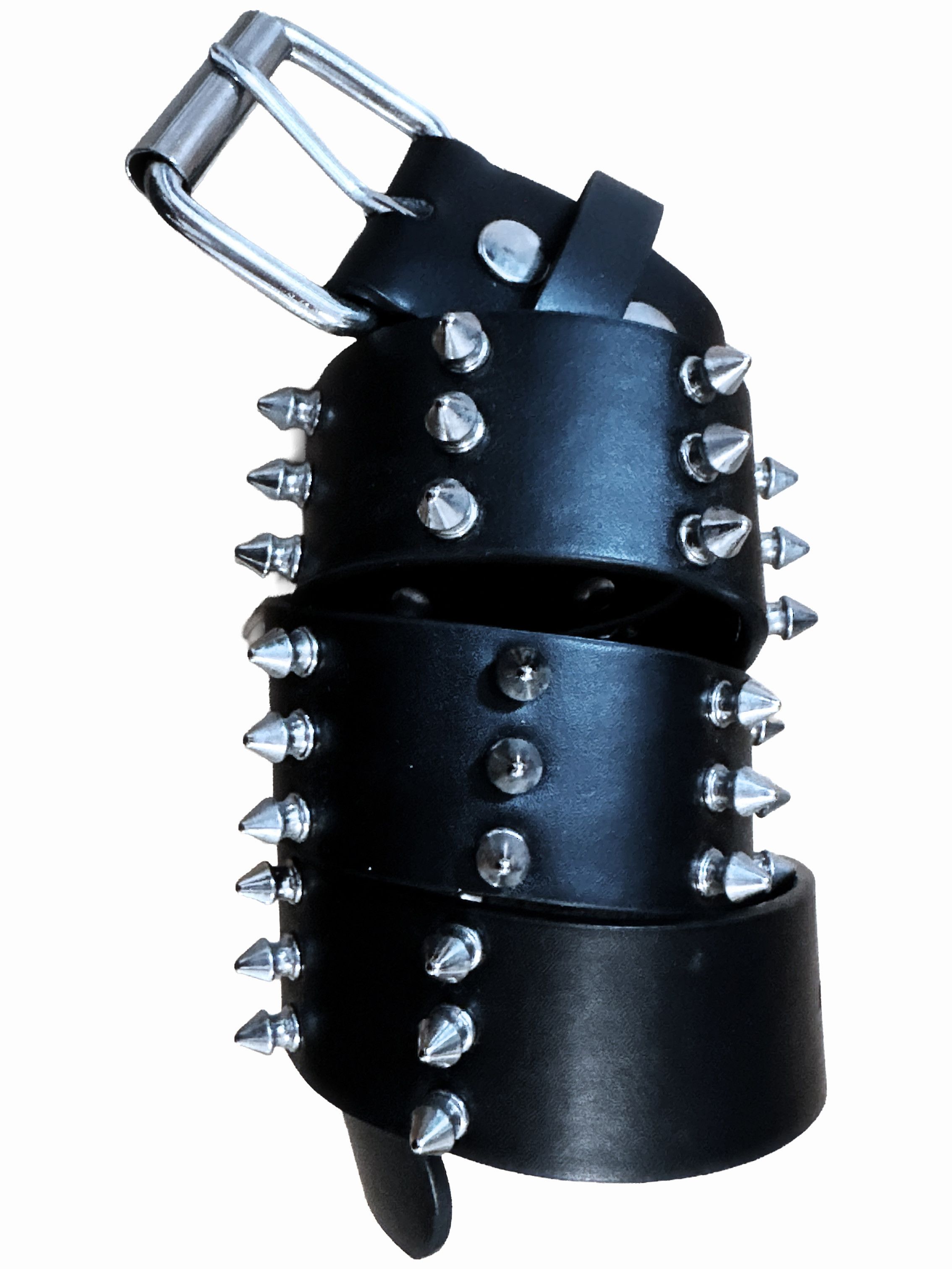 Other Black Punk Spike Belt Size ONE SIZE - 6 Thumbnail