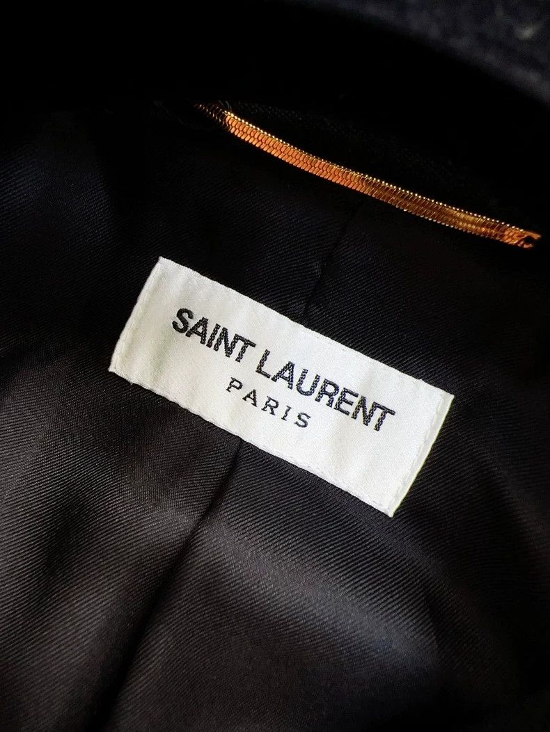 Saint Laurent Paris Saint Laurent Paris Black double-breasted blazer 2505-Nexta Size XS / US 0-2 / IT 36-38 - 5 Thumbnail