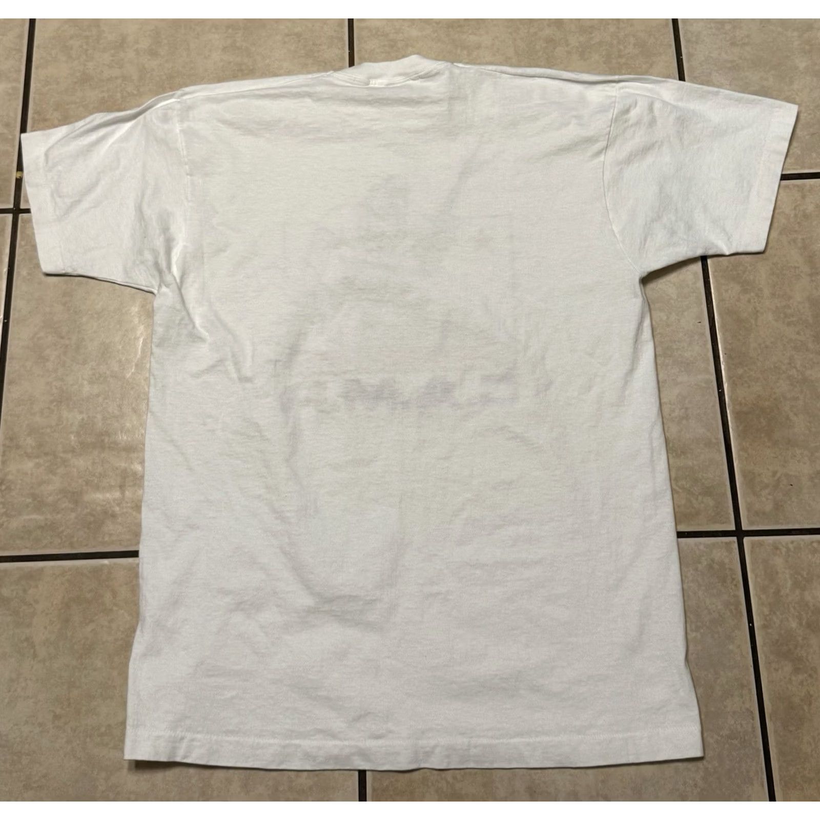 Fruit Of The Loom VINTAGE Campaign Against Marijuana Planting Shirt XL CAMP Weed Drugs DEA Cali Shirt Men White Cotton Graphic Print 90s Size US XL / EU 56 / 4 - 2 Thumbnail