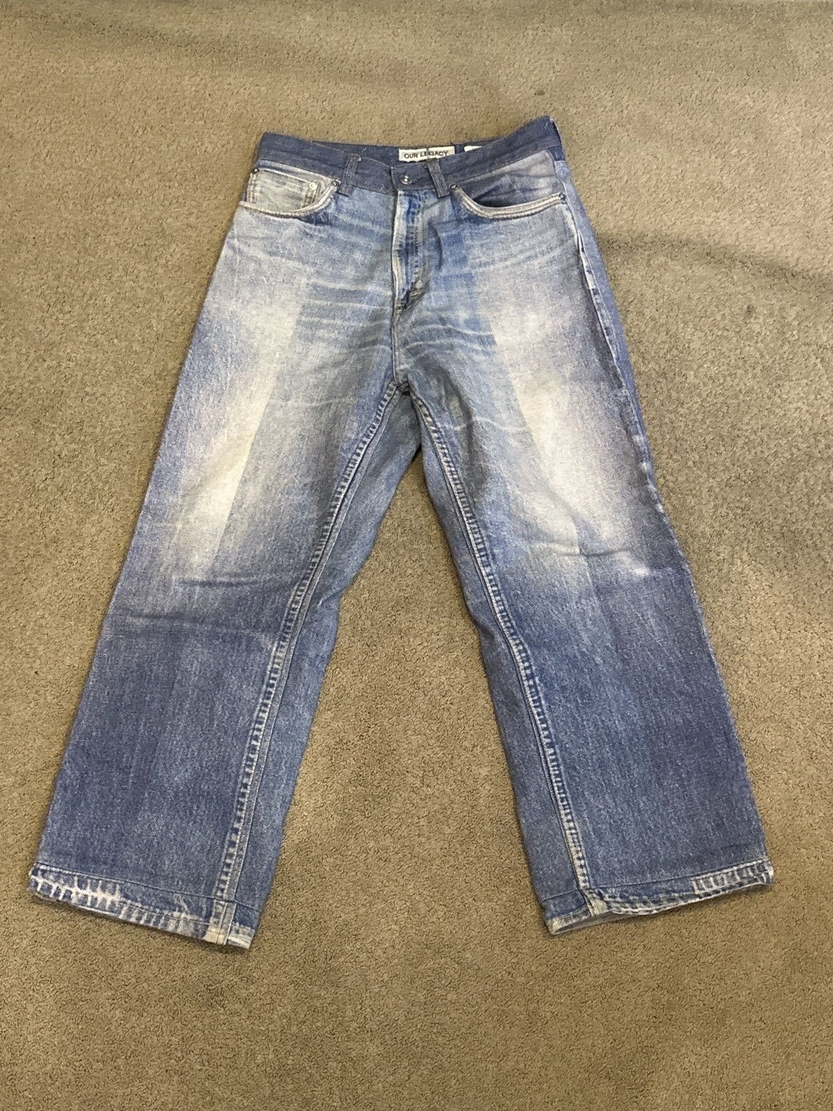 Our Legacy Our Legacy Digital Denim Size US 29 - 1 Thumbnail