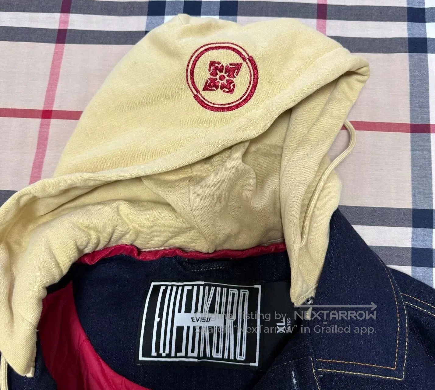 Evisu EVISU Quilted Jacket. Size US XL / EU 56 / 4 - 4 Thumbnail