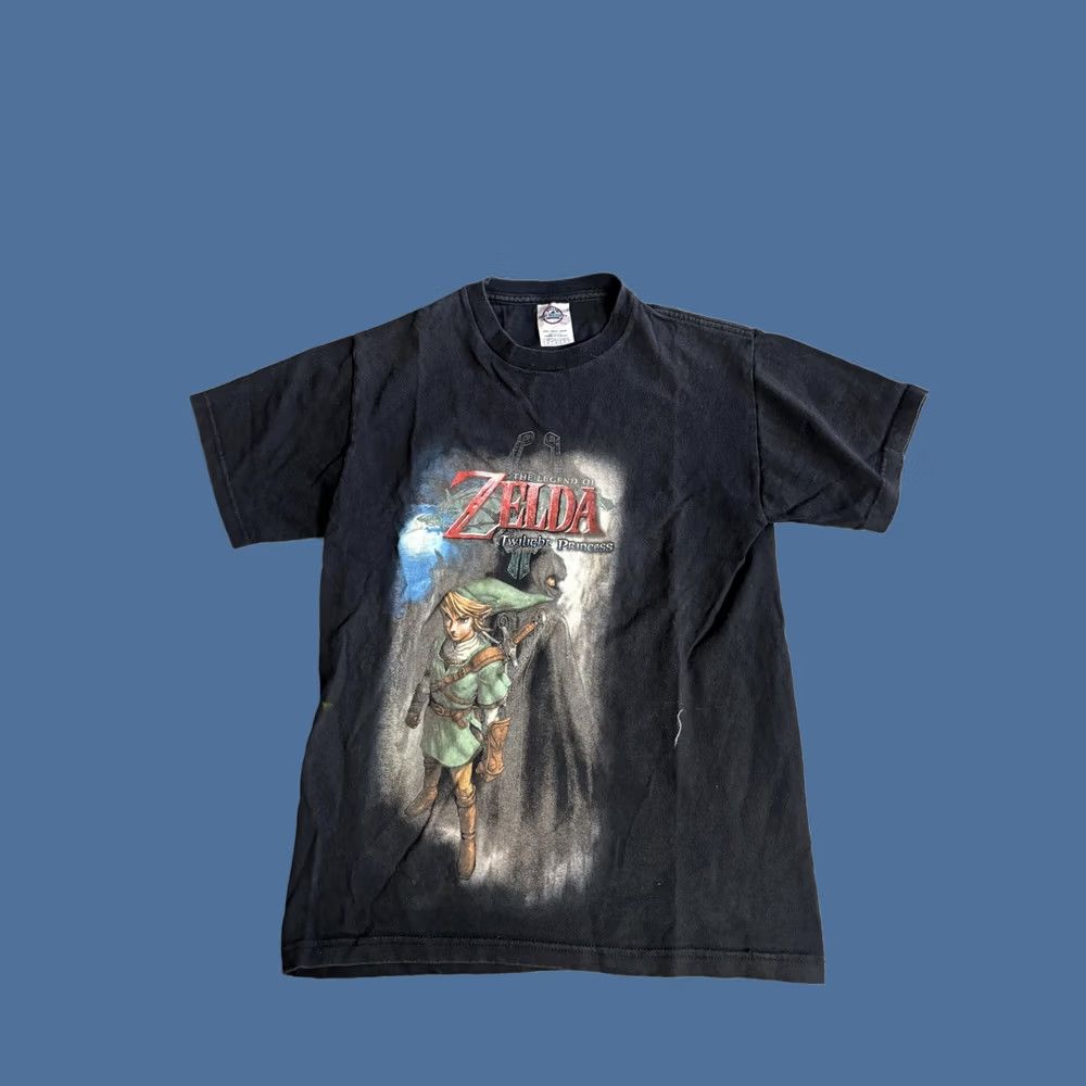 Delta The Legend Of Zelda Shirt Mens Small Black Twilight Princess Graphic T-Shirt Size US S / EU 44-46 / 1 - 1 Thumbnail