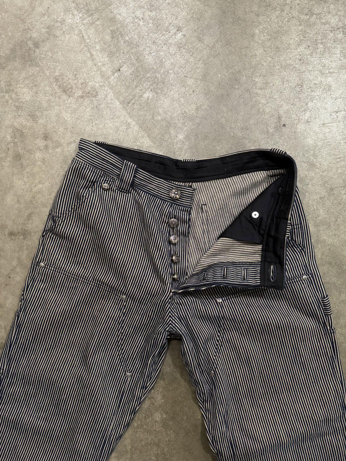 Chrome Hearts Chrome Hearts Stripped Double Knee Size US 32 / EU 48 - 2 Thumbnail