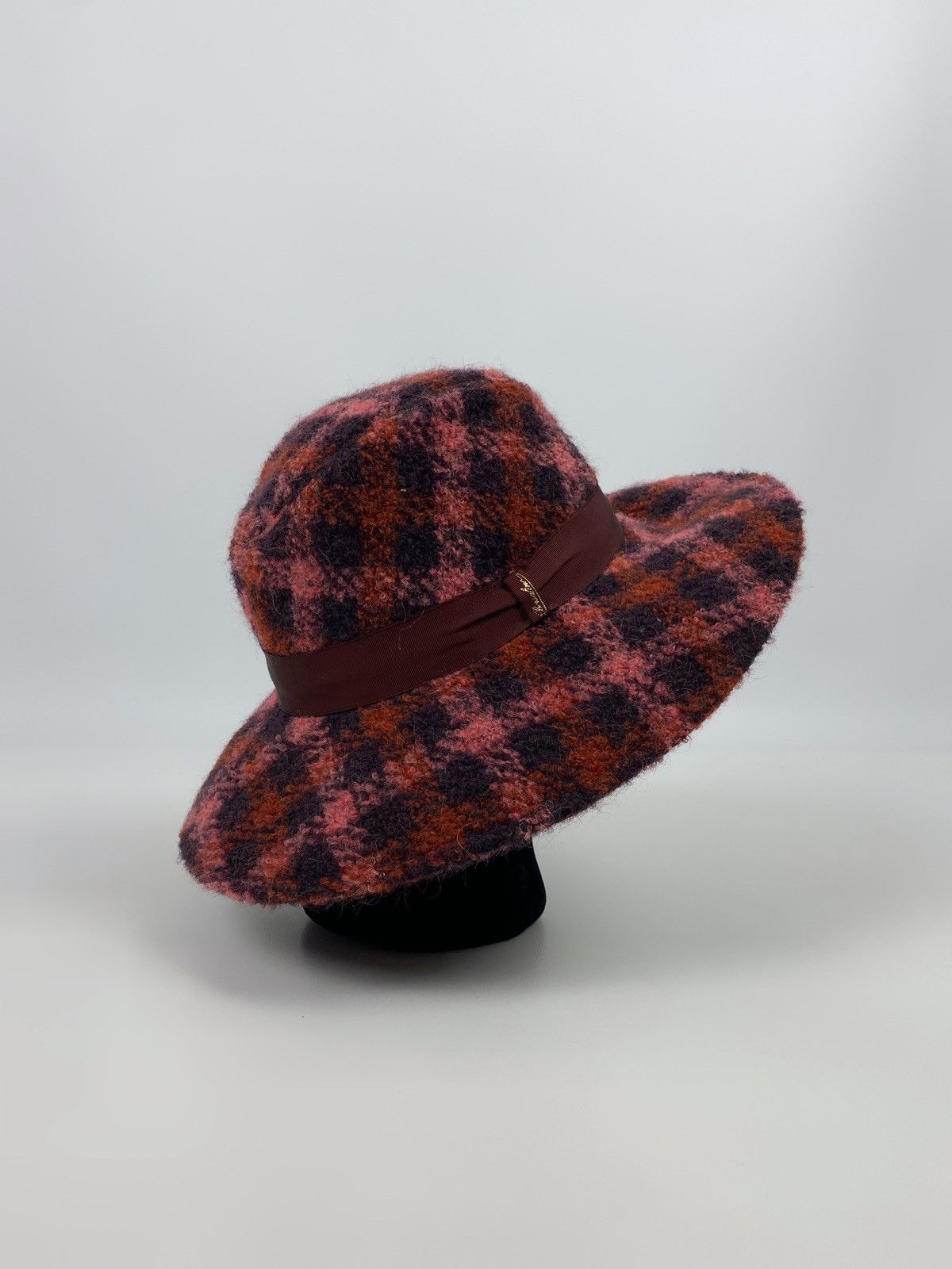 Borsalino Borsalino Wool Check Hat Size ONE SIZE - 2 Thumbnail