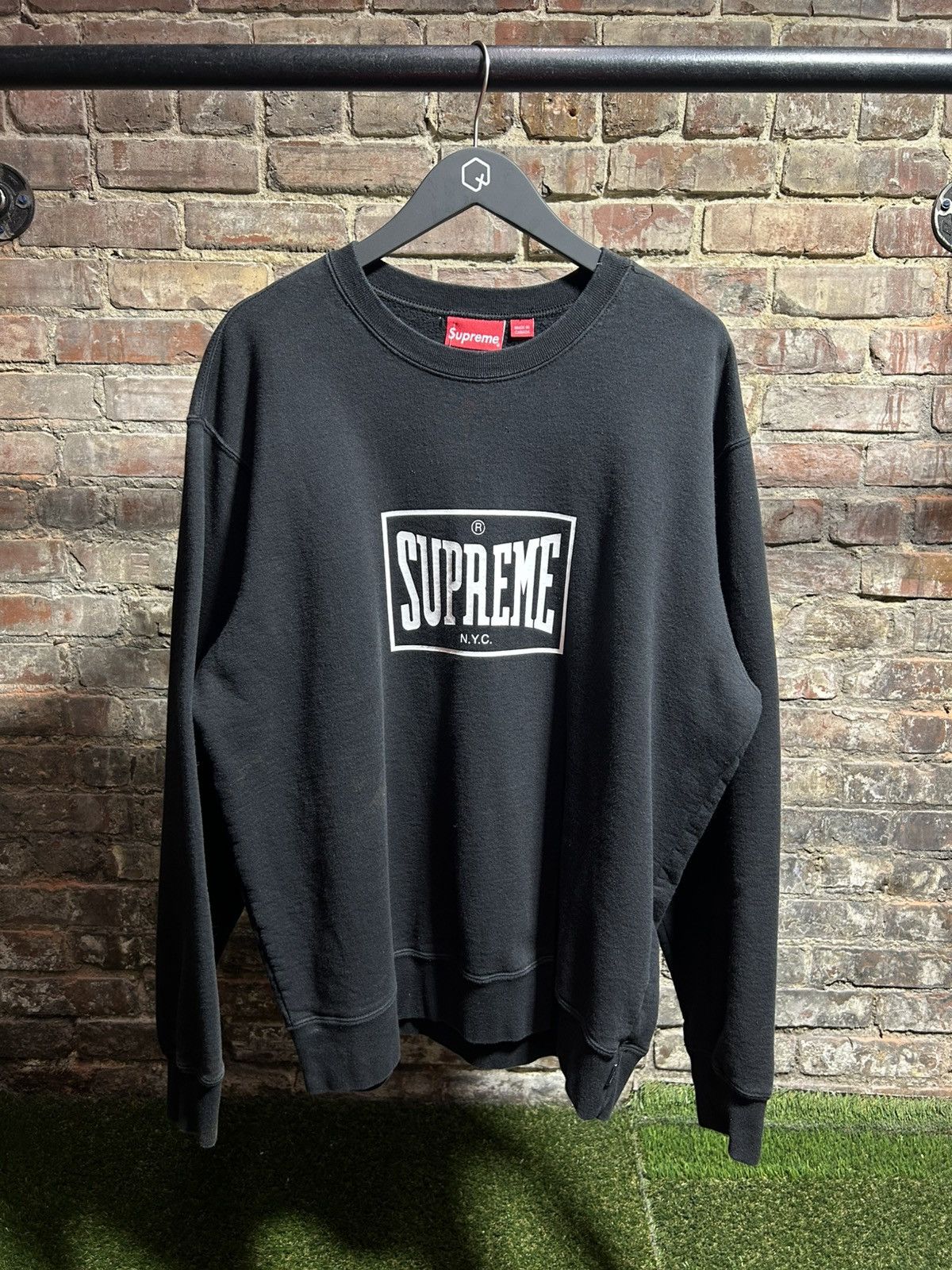 Supreme Supreme N.Y.C. Crewneck Size US L / EU 52-54 / 3 - 1 Thumbnail