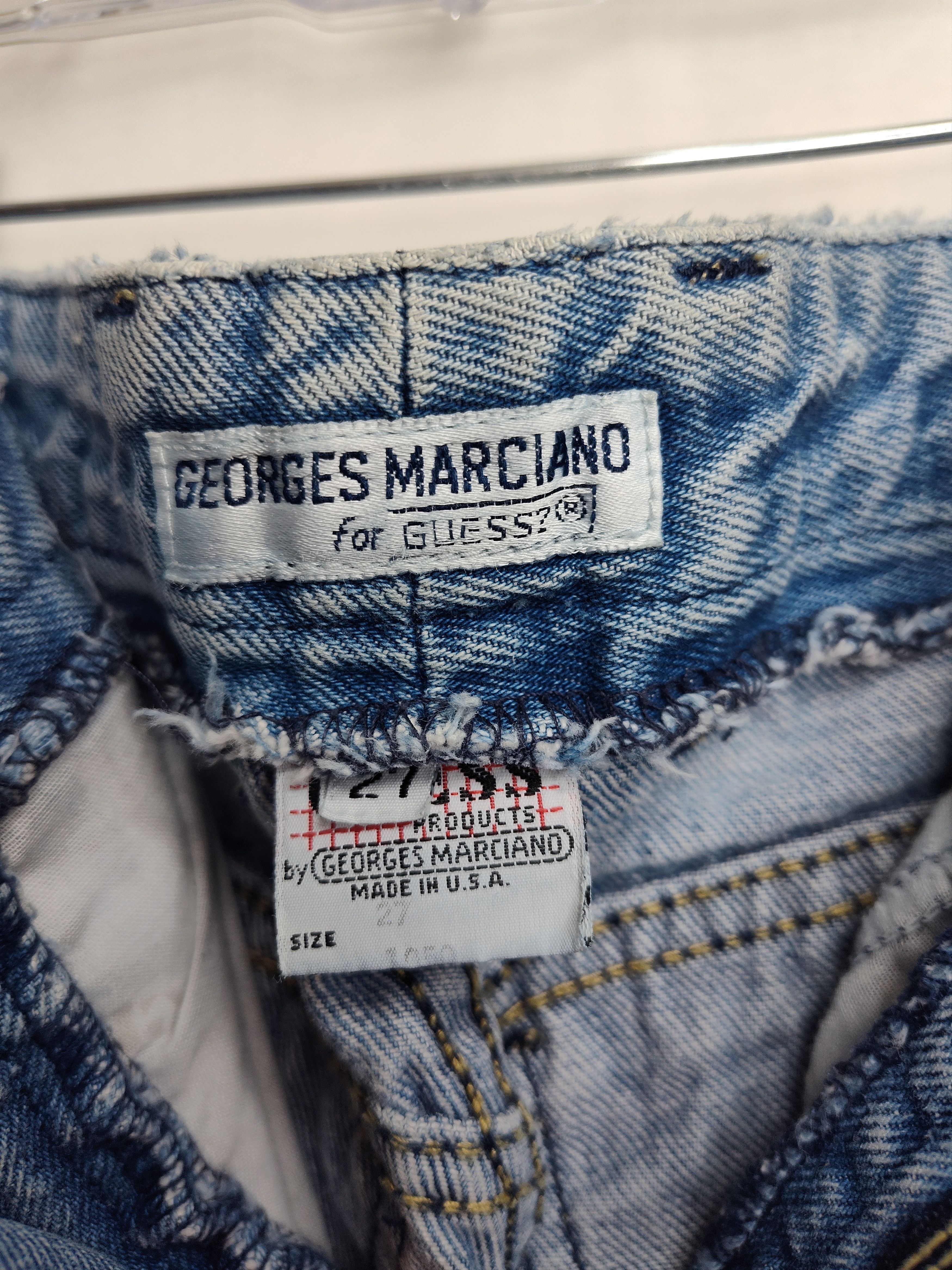 Guess Vintage 90s Georges Marciano for Guess jeans Size 27" / US 4 / IT 40 - 9 Thumbnail
