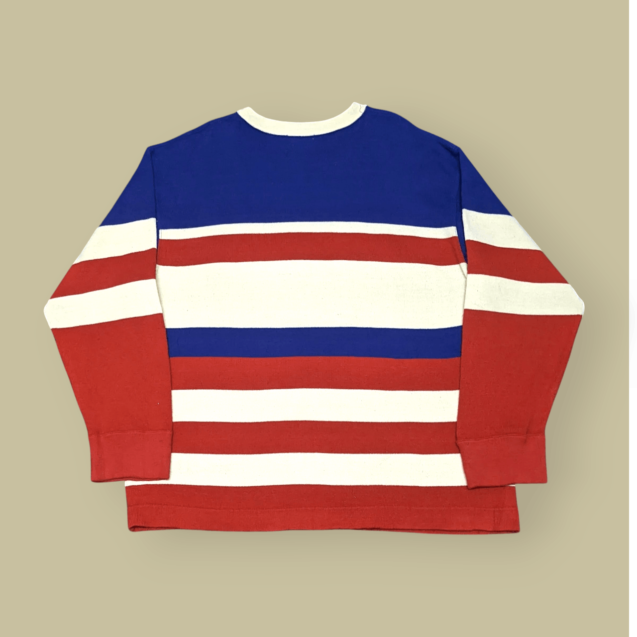 Ccm × Vintage Vintage 90s New York Americans Heritage 1926 Jersey Sweater Size US L / EU 52-54 / 3 - 2 Thumbnail