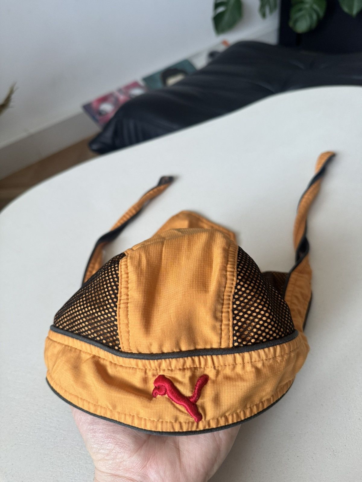 Puma Vintage Puma Durag Hat Ultra Rare Avant Garde Gorpcore Size ONE SIZE - 3 Thumbnail